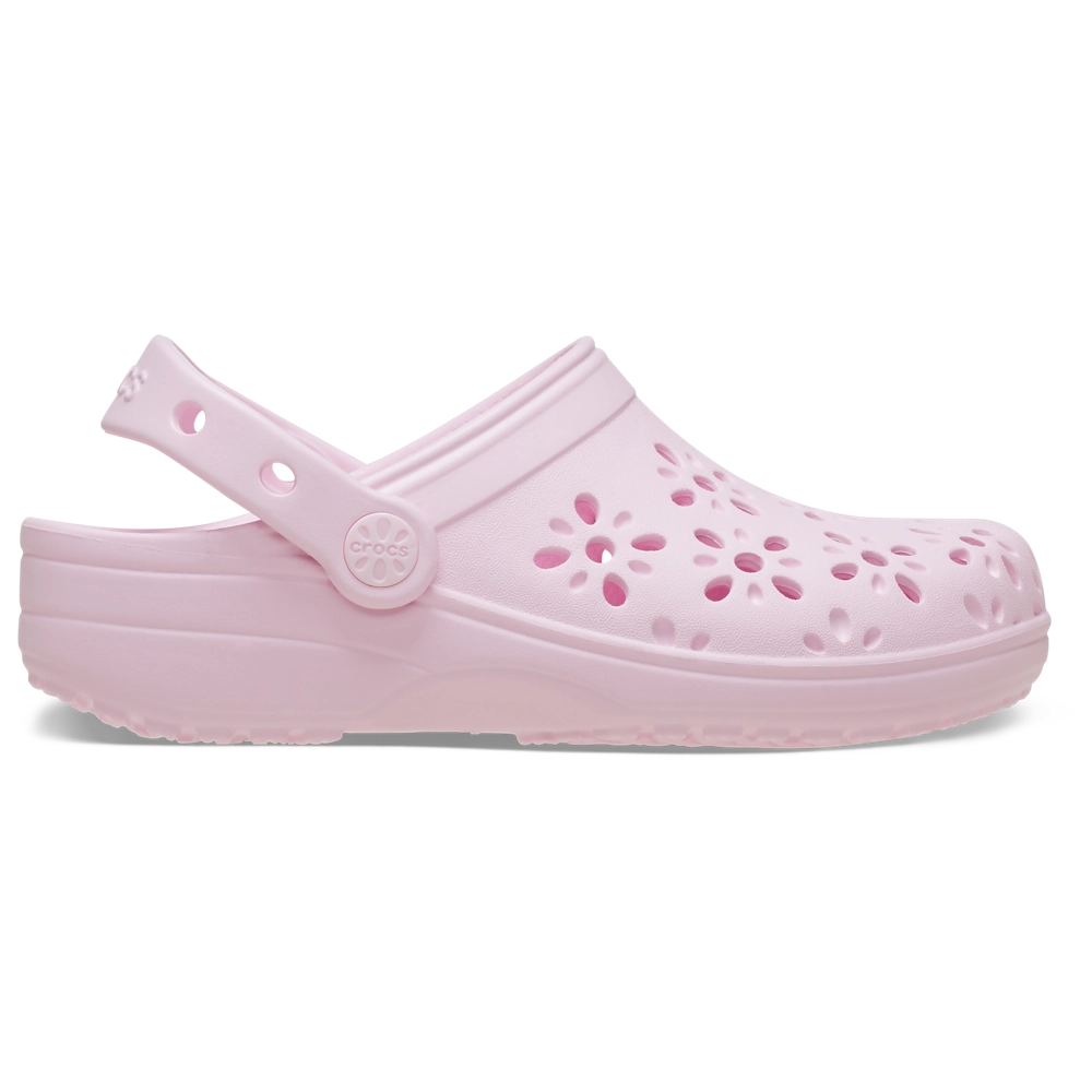 Crocs Floral Cutout Clogs