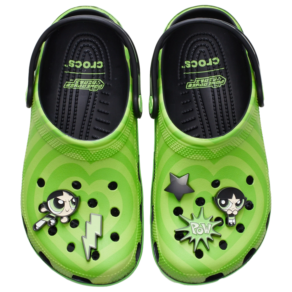 Crocs Powder Puff Girls Classic Clogs