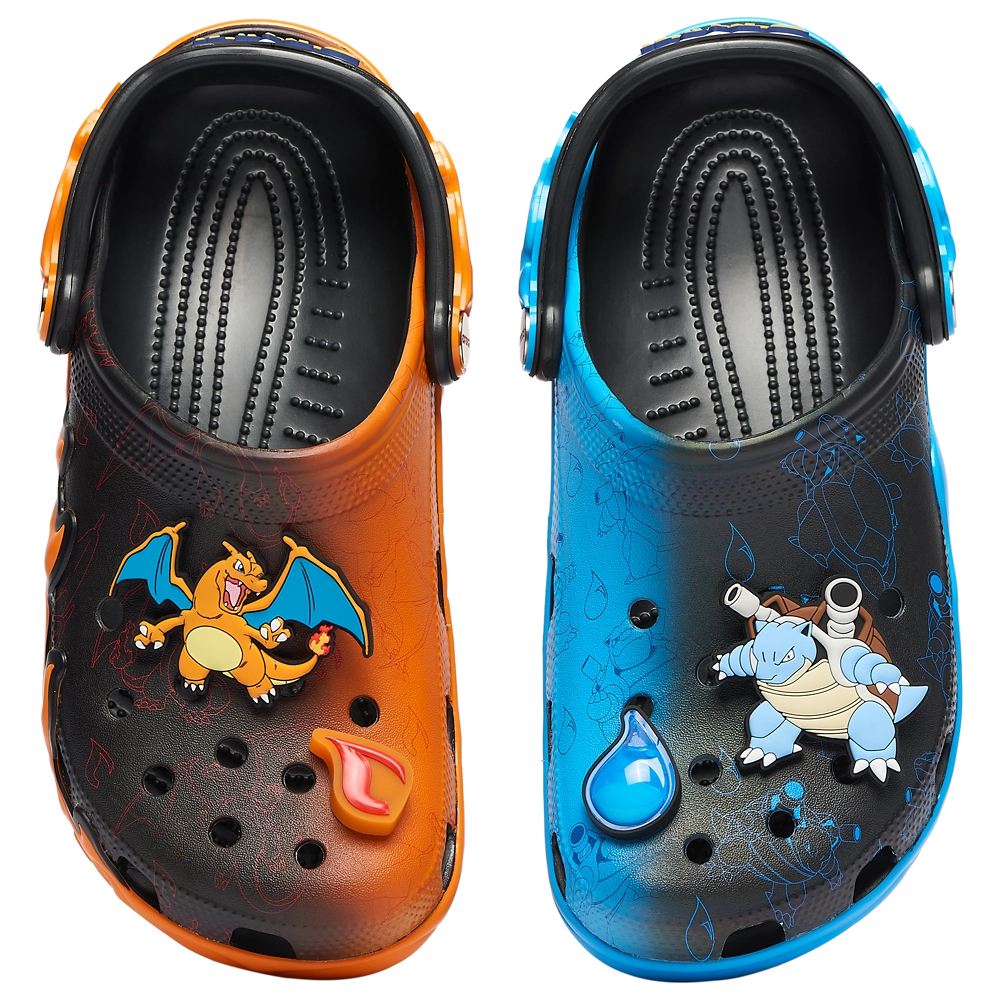 Crocs Pokemon Classic Clogs Charizard + Blastoise