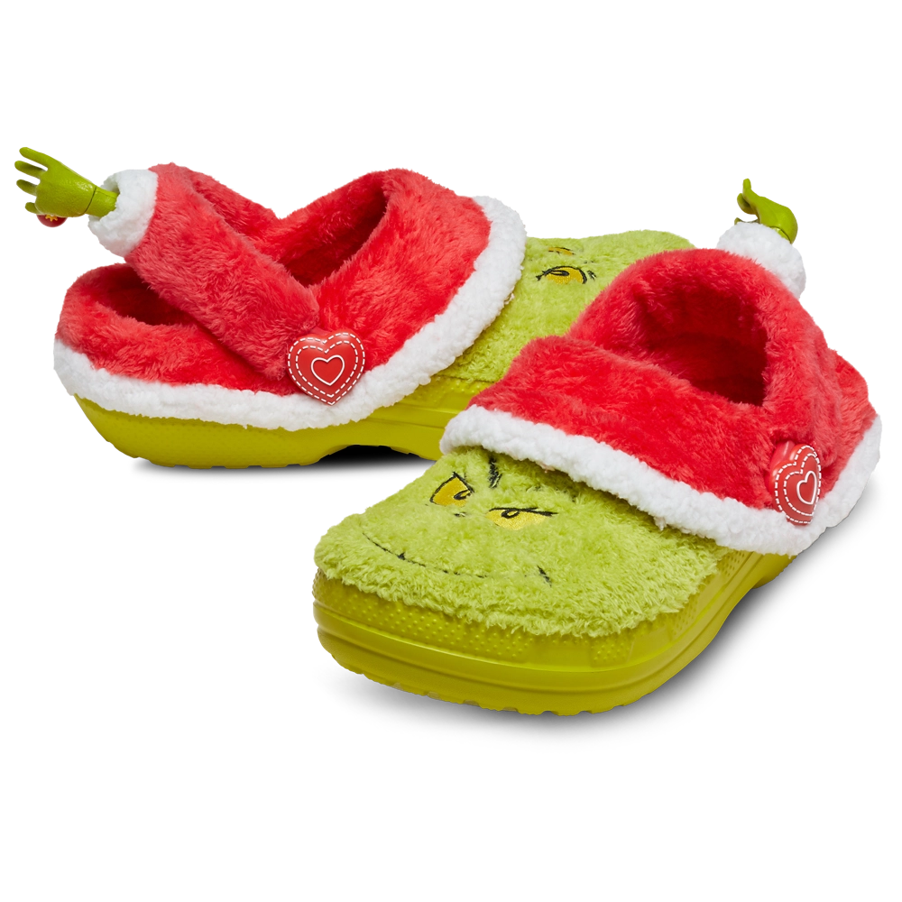 Crocs Grinch Classic Lined Clogs