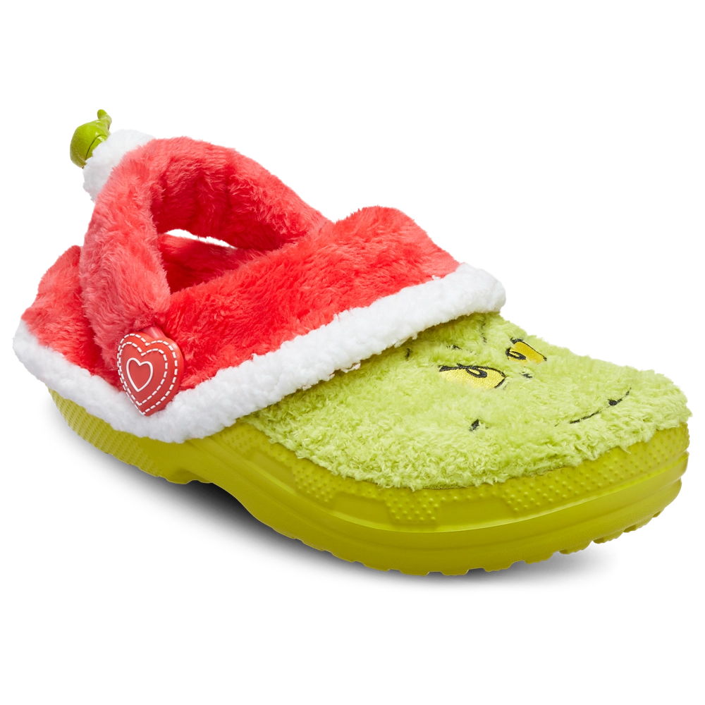 Crocs Grinch Classic Lined Clogs