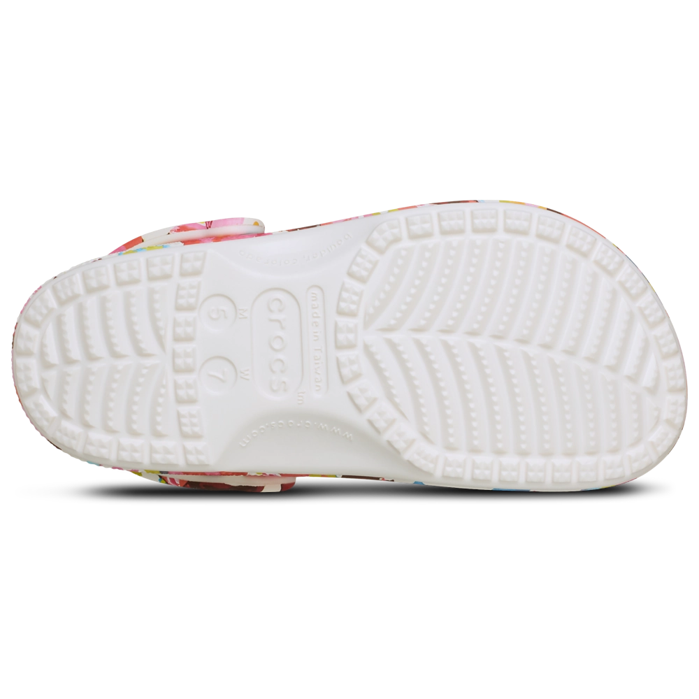 Crocs Classic Painted Floral Clog