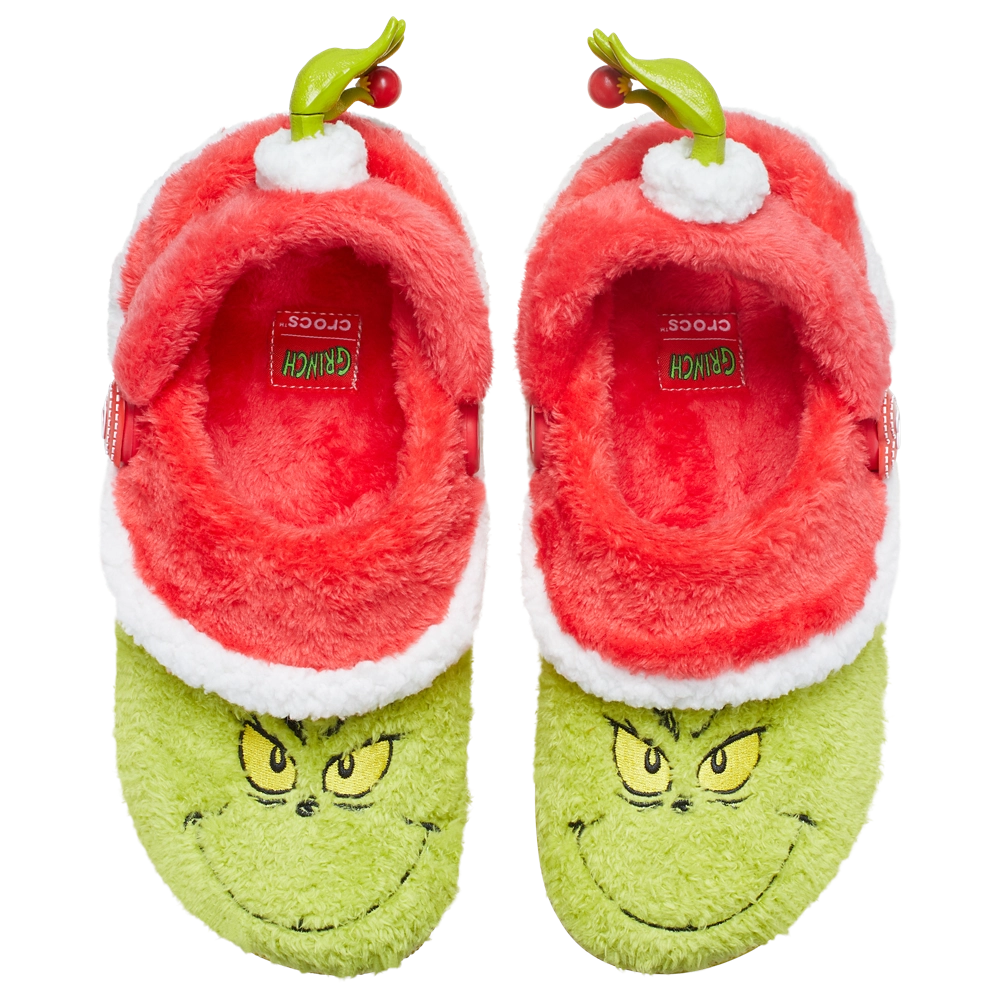 Crocs Grinch Classic Lined Clogs