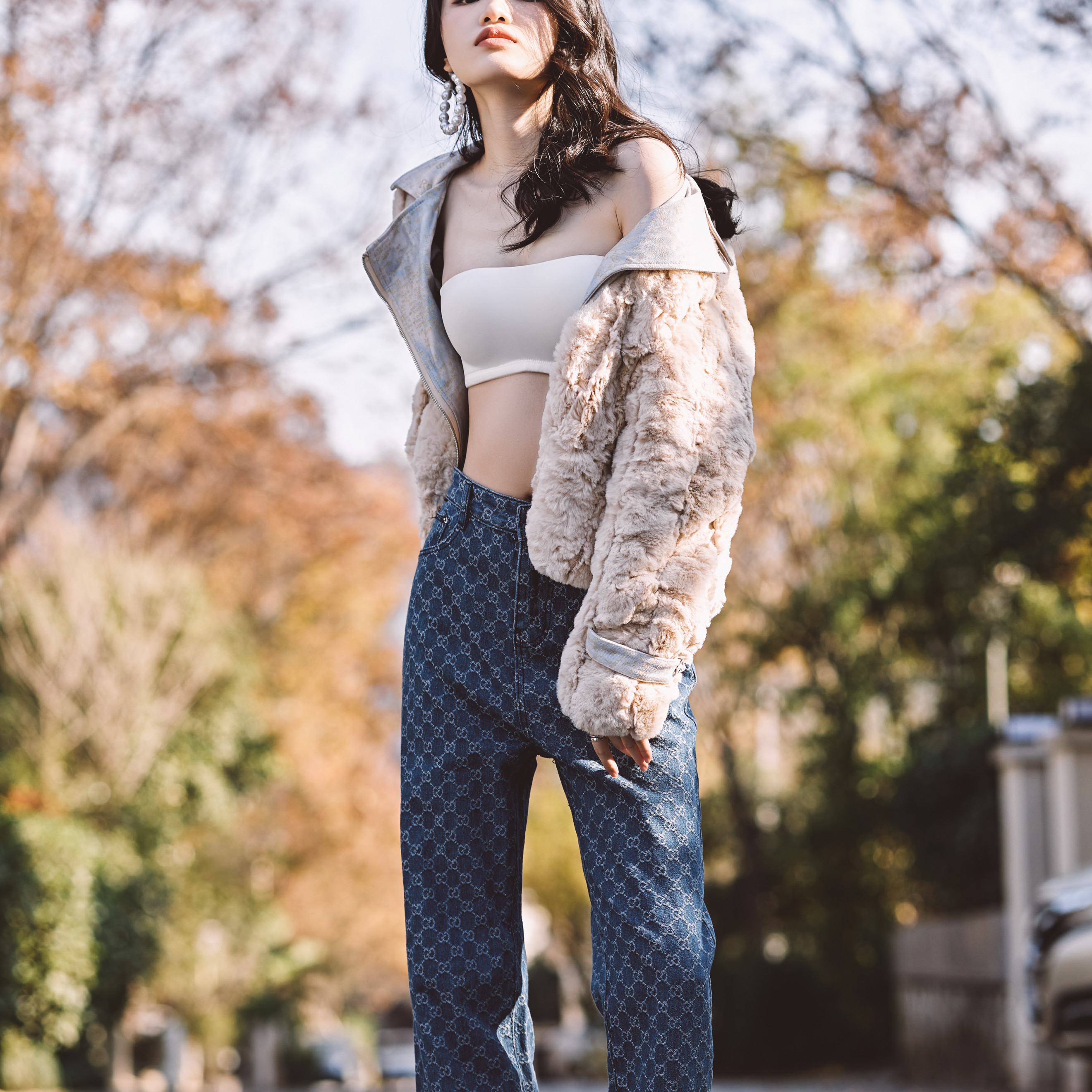 Lovsxxy 올여름 오프숄더 옆후크 브라 088