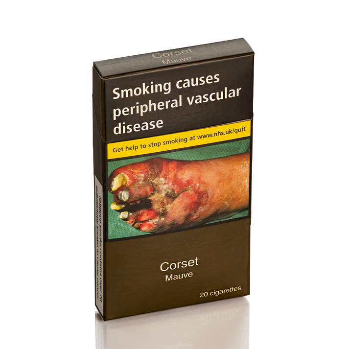 Corset Mauve Cigarettes