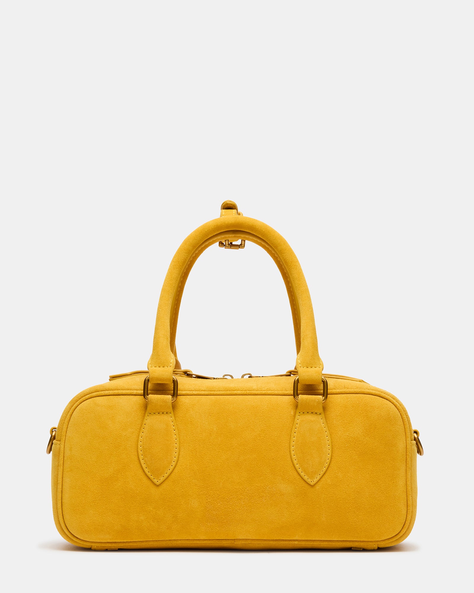 Merit Bag Mustard Suede
