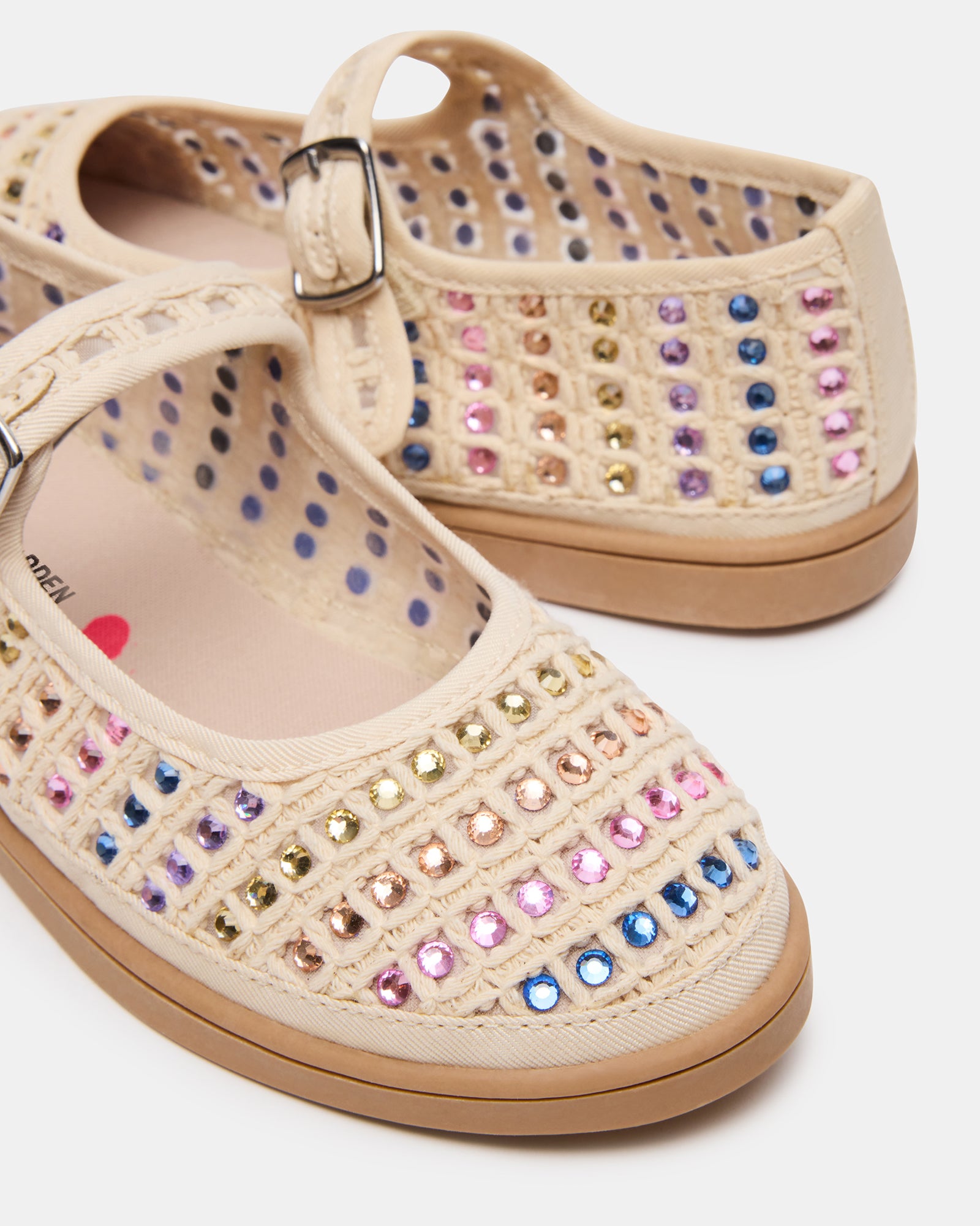 Kids' Roree Natural Rhinestones