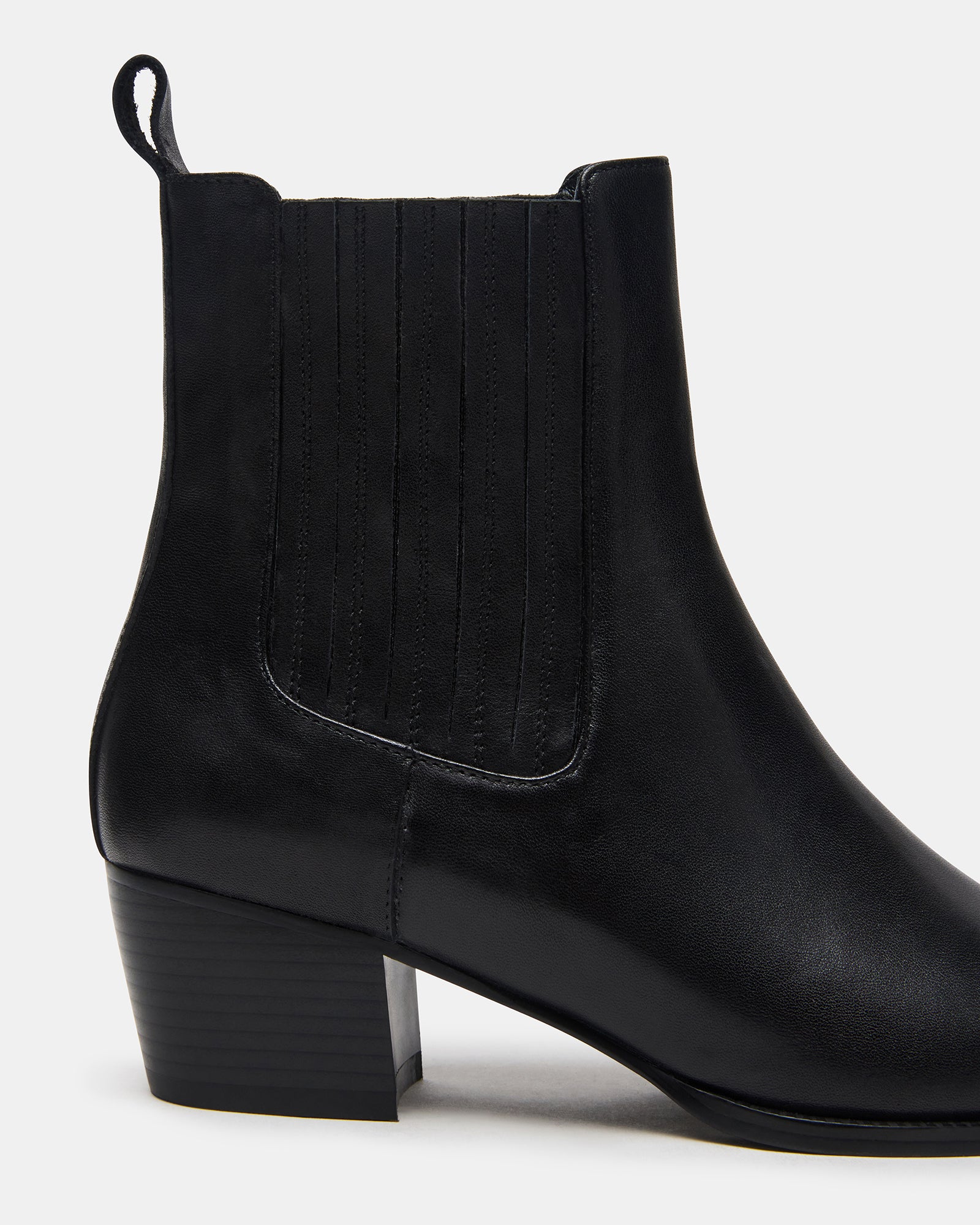 Alfonsa Black Leather