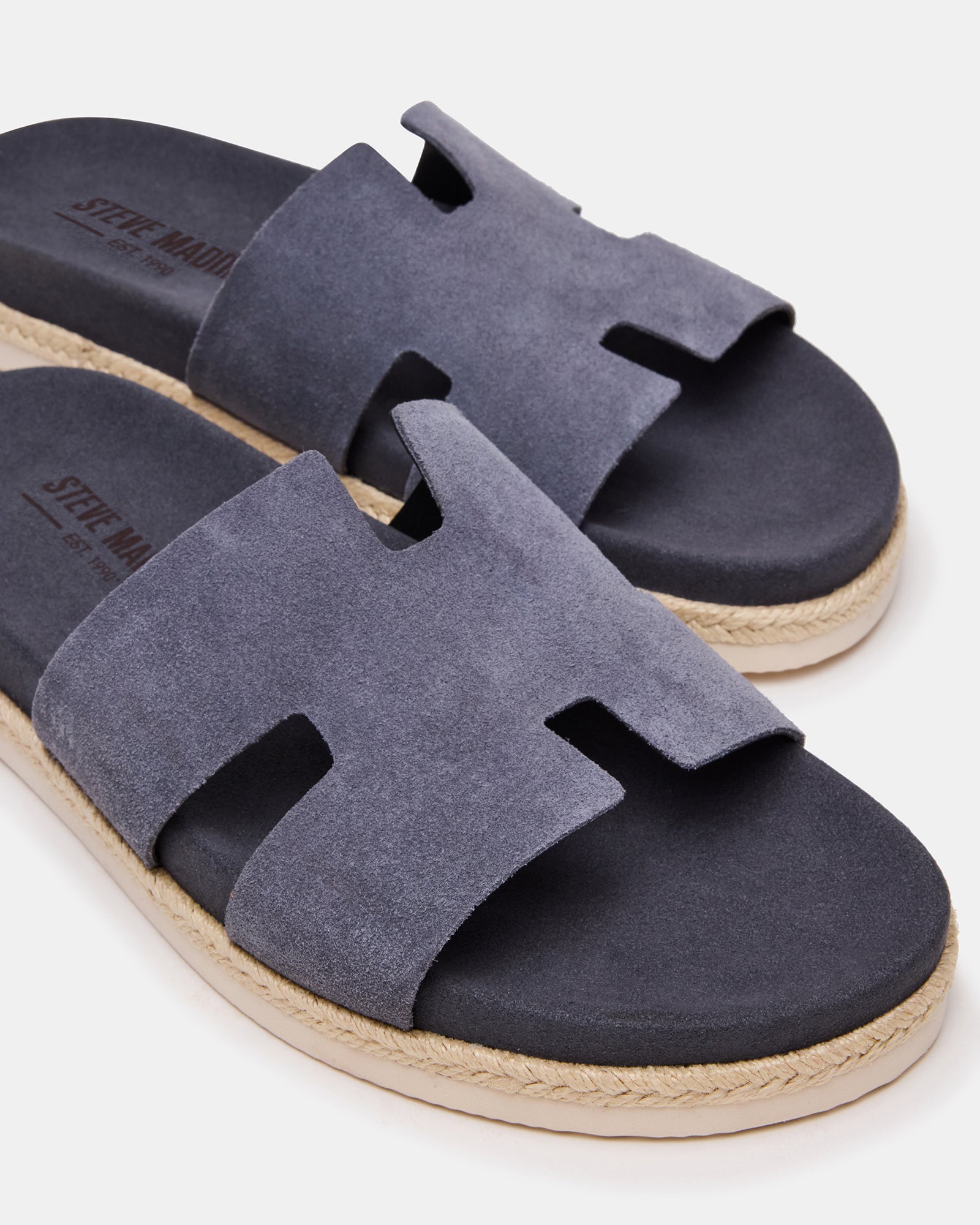 Merrick Grey Suede