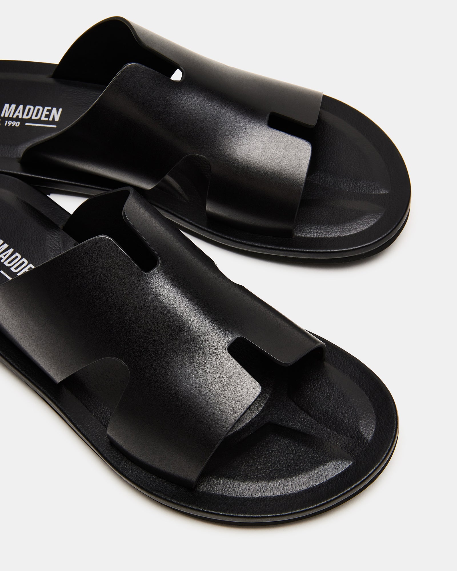 Splash Black Leather