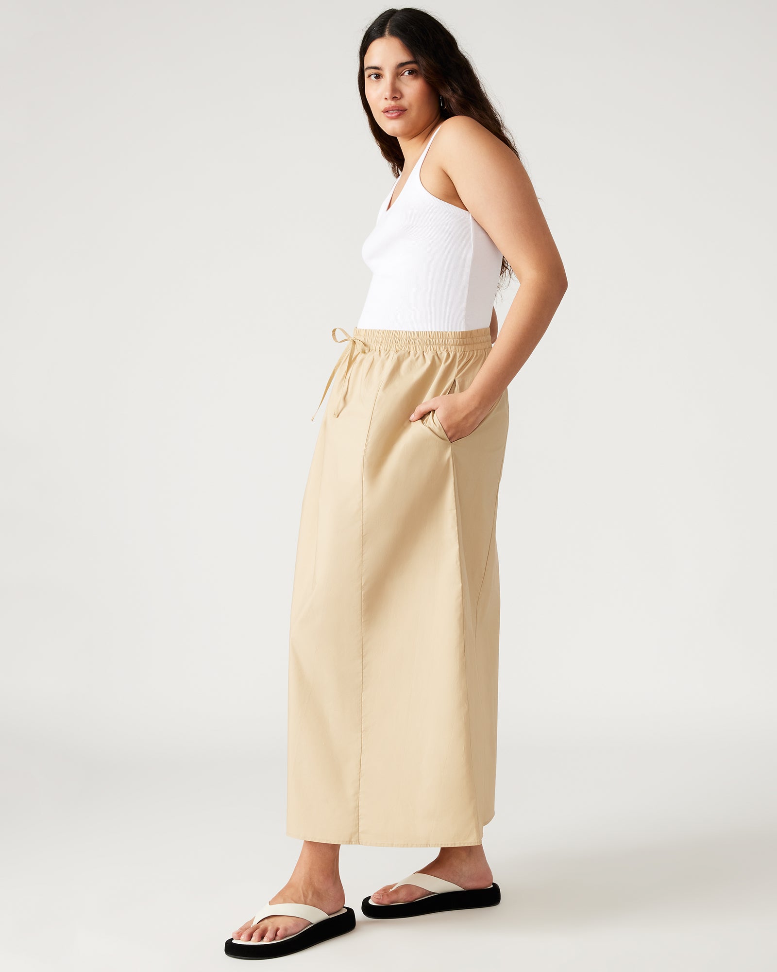 Sunny Skirt Khaki
