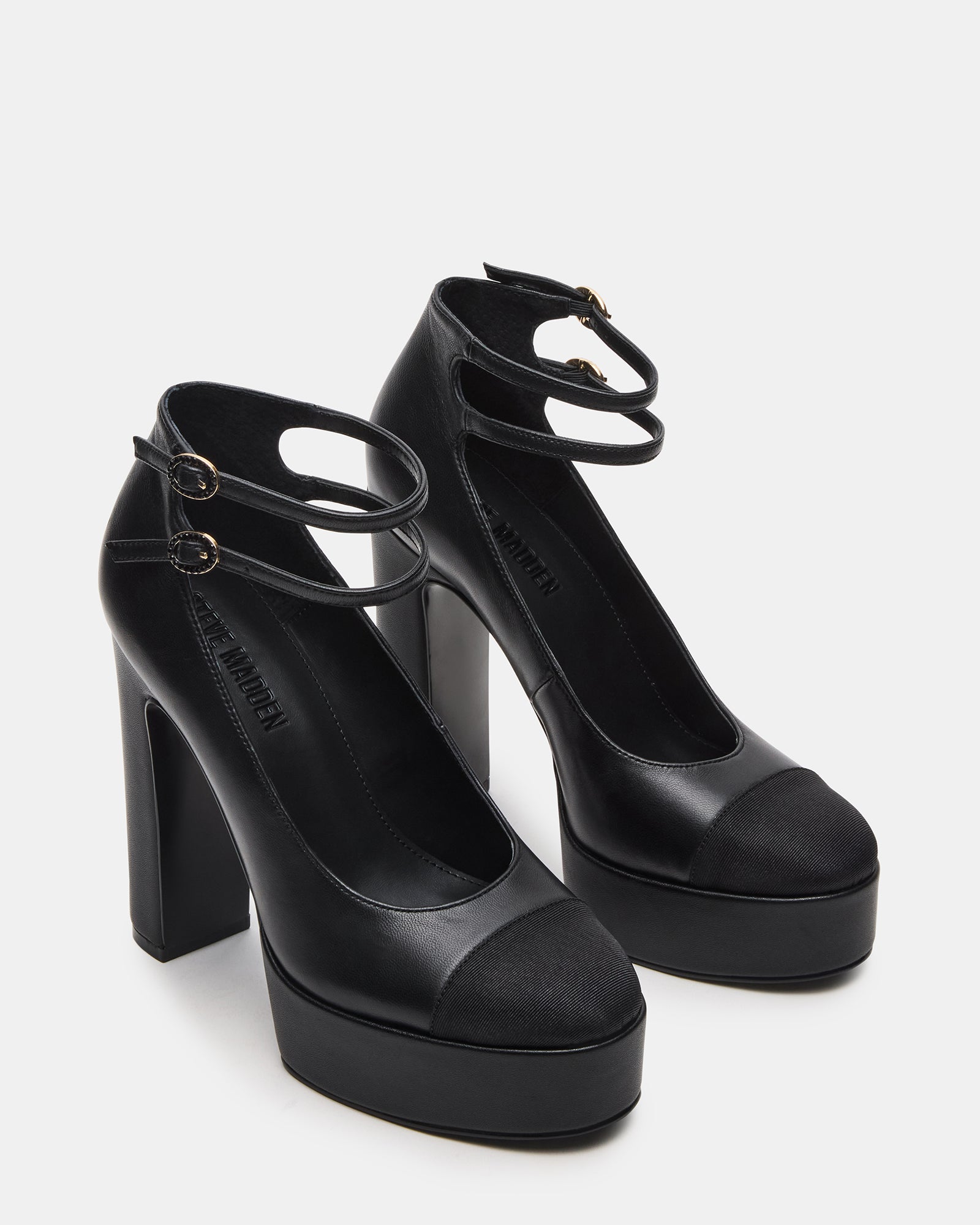 Peyton Black Leather