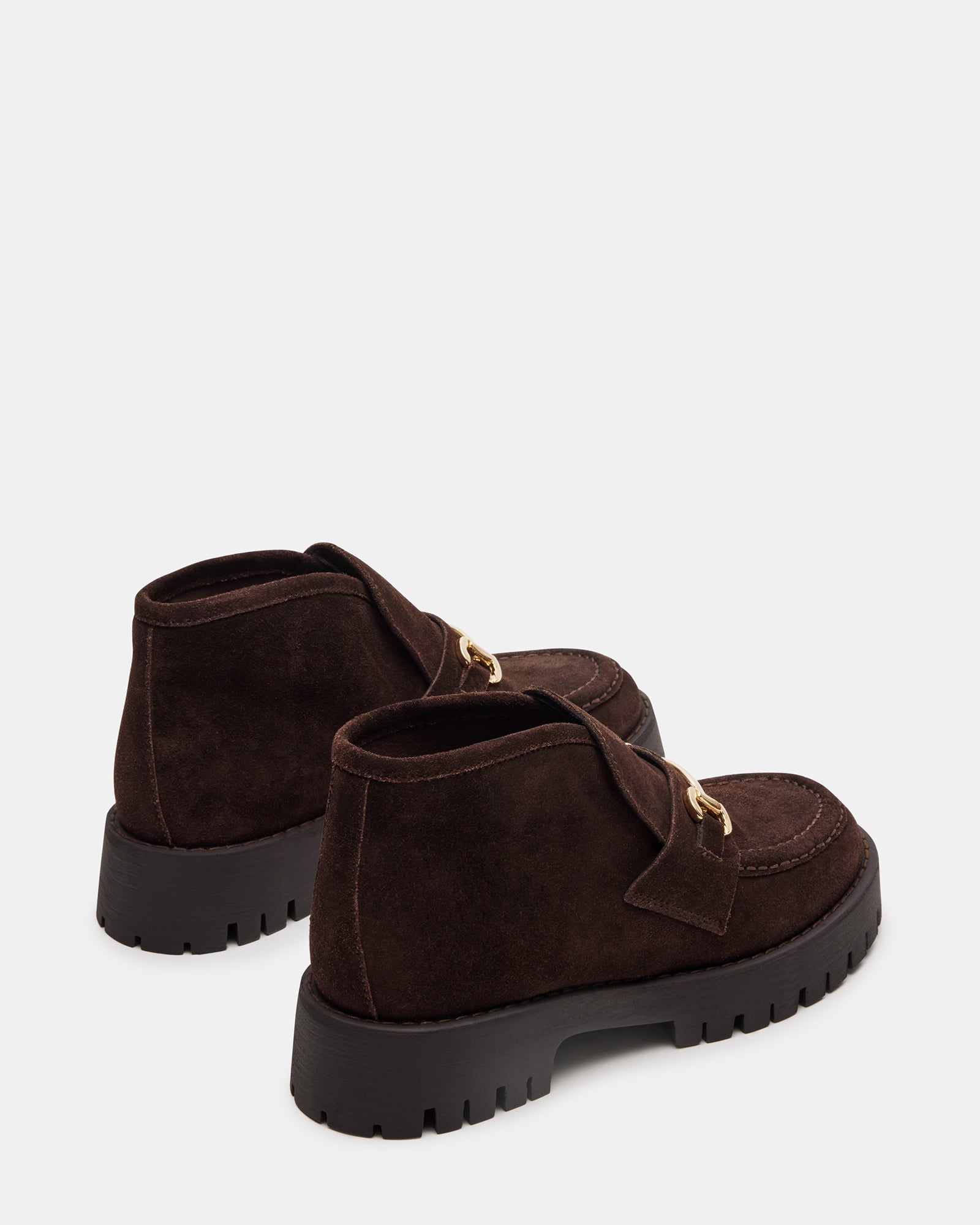 Leon Chocolate Brown Suede