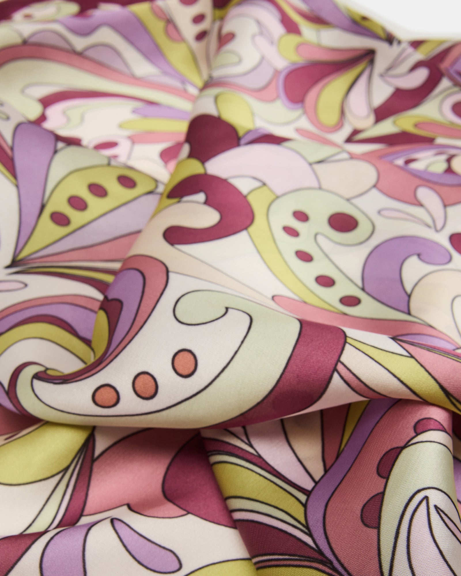 Lavendar Printed Scarf