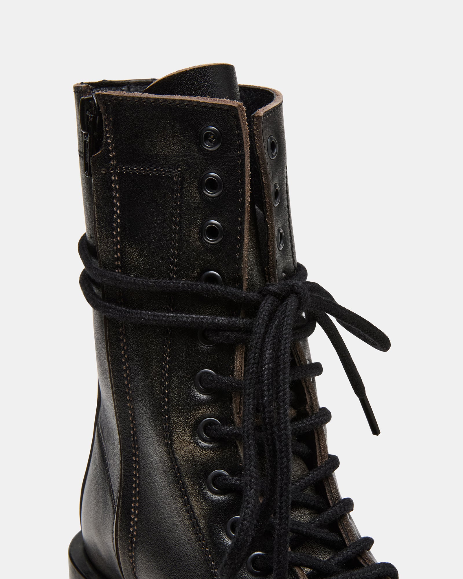 Theron Black Distressed