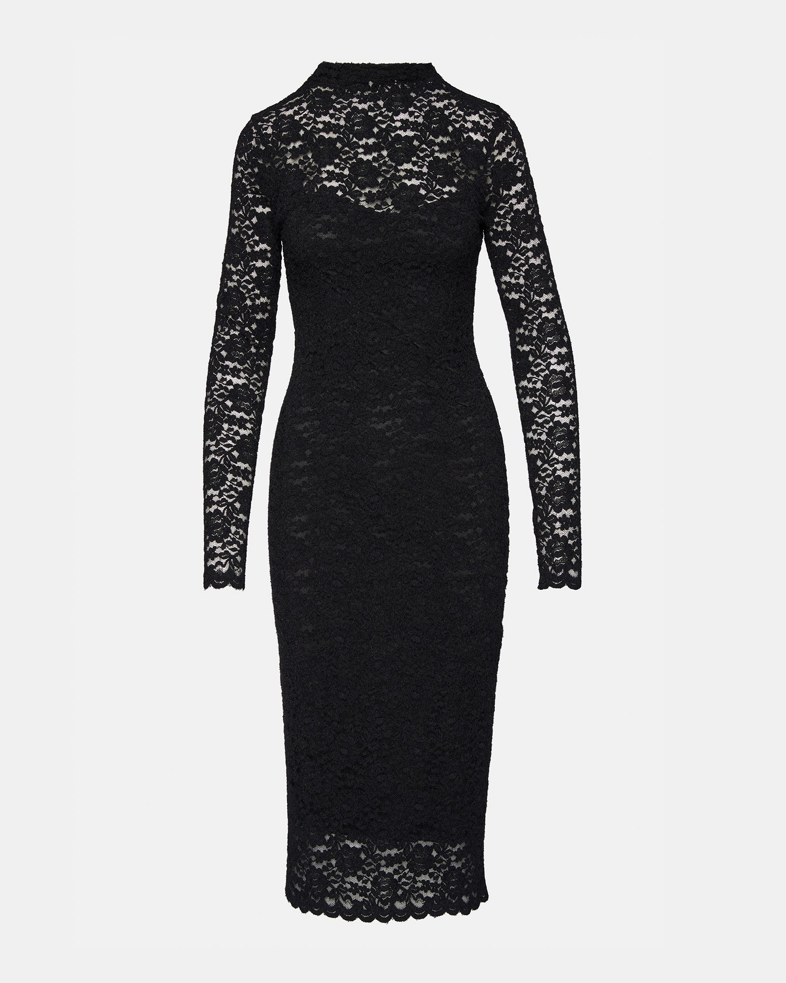Vivienne Lace Dress Black