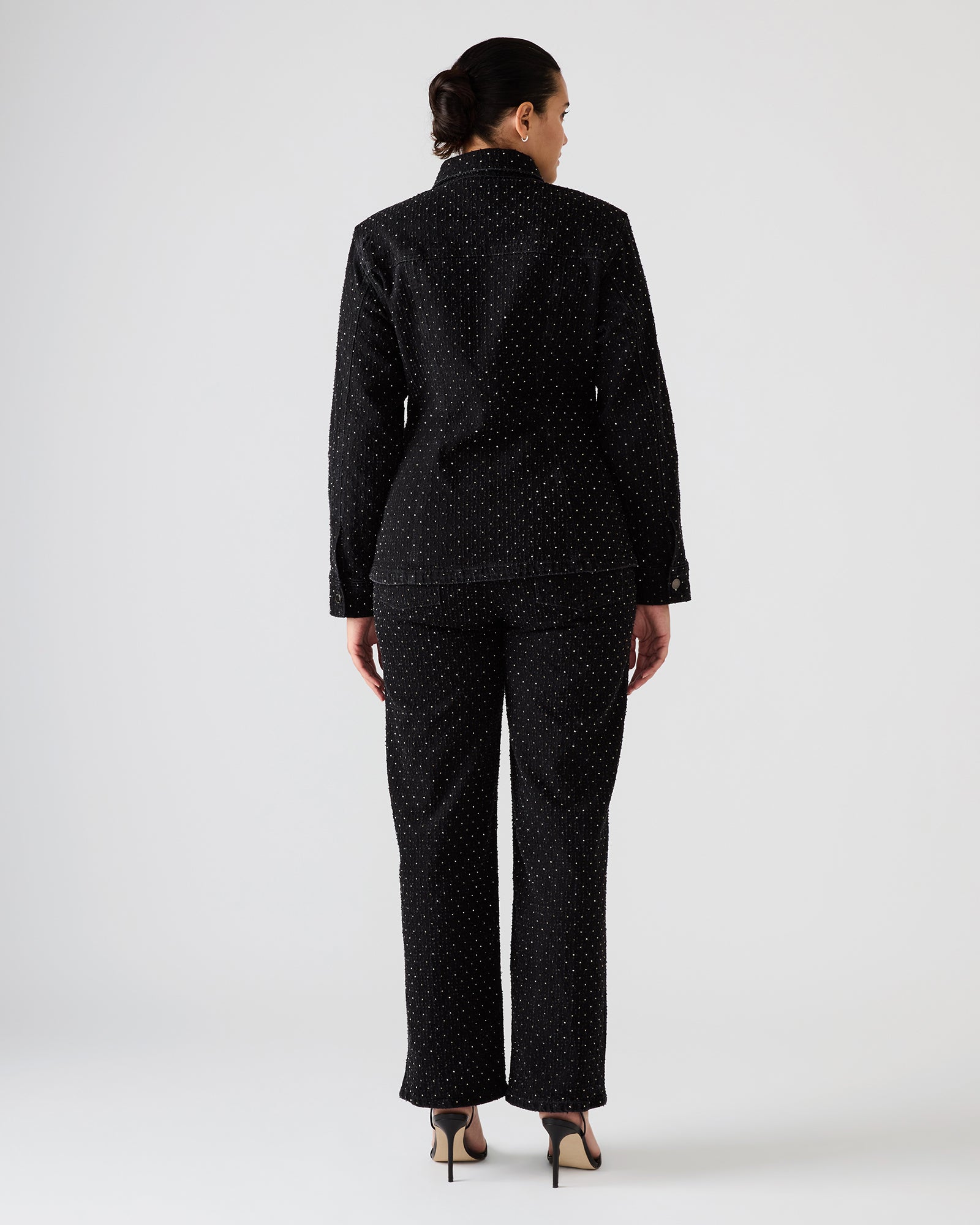 Parc Crystal Jacket Black