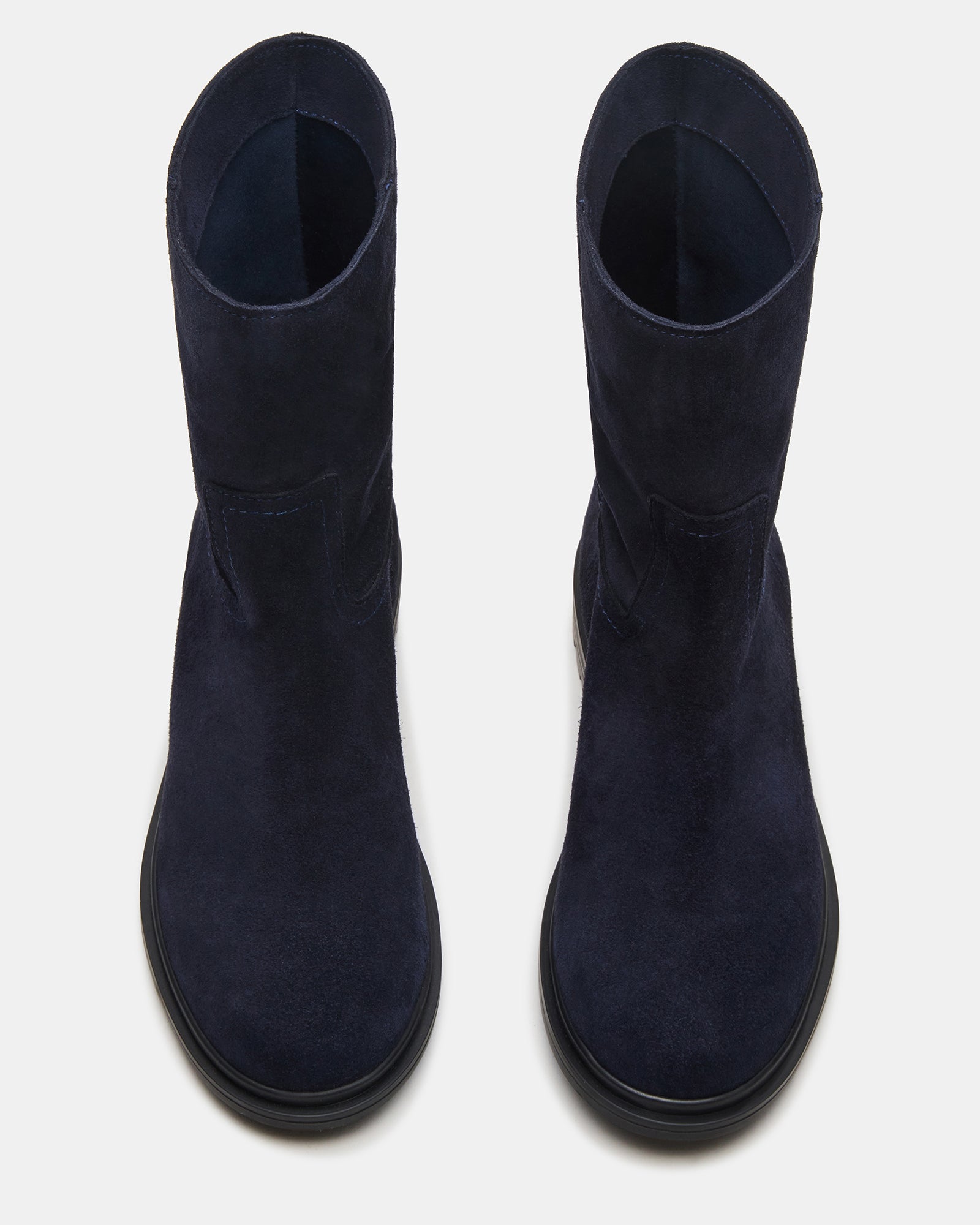 Bates Navy Suede