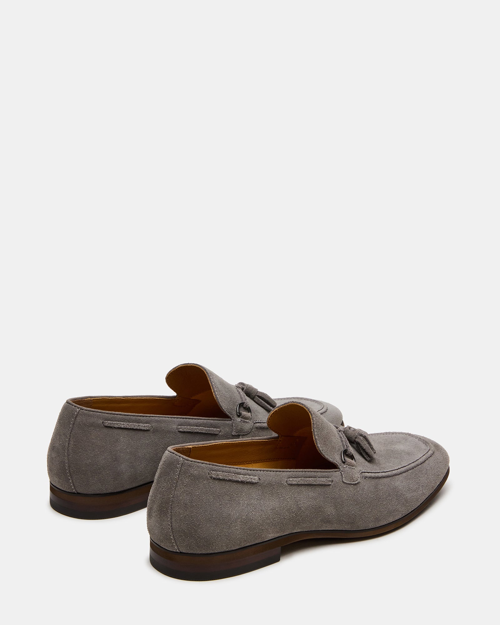 Logan Light Grey Suede