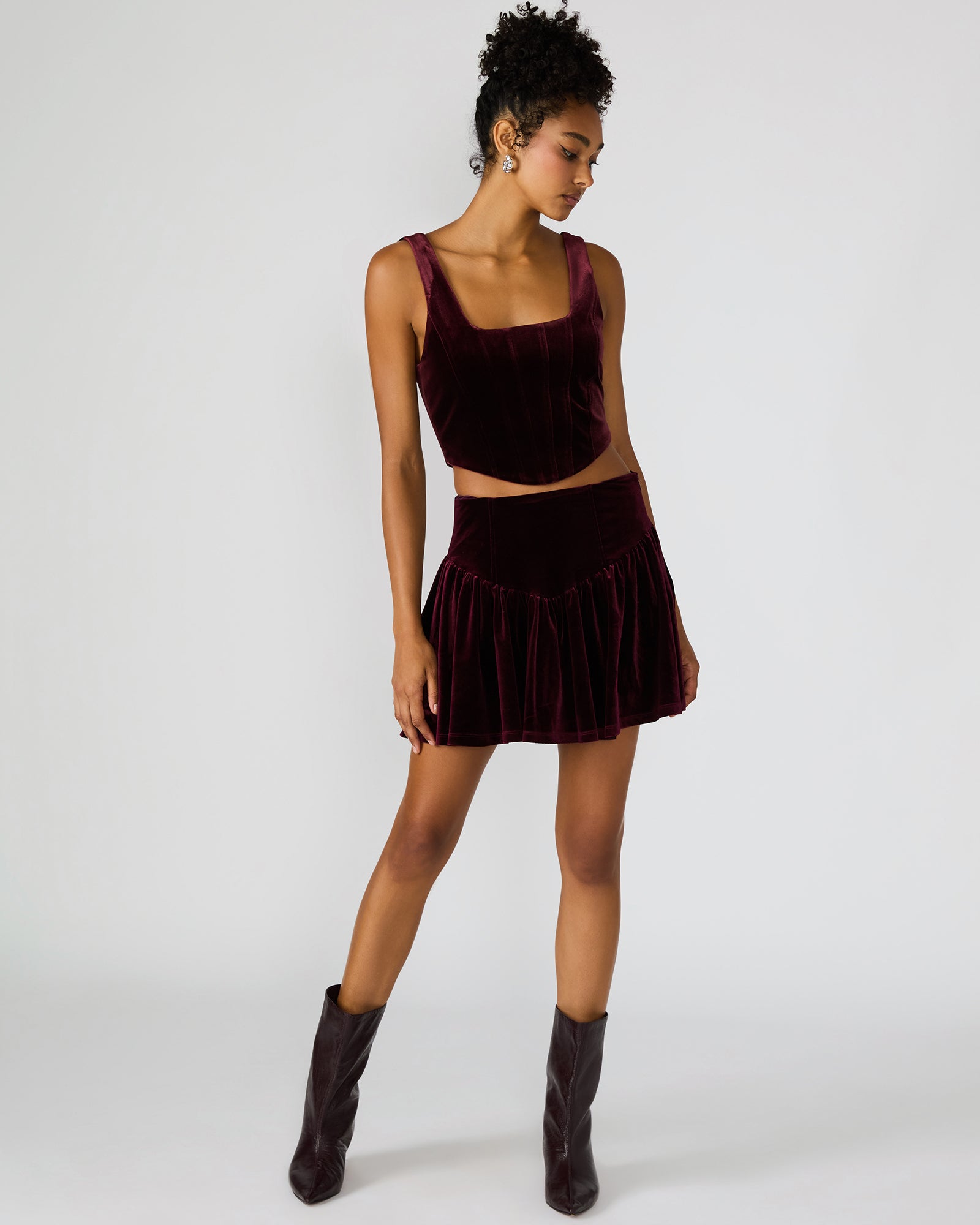 Jayla Skirt Wine