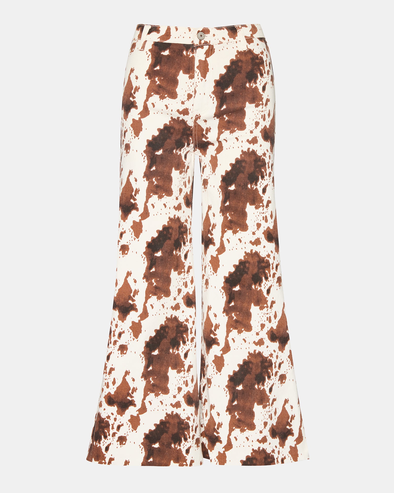 Harli Jean Brown Cow Print