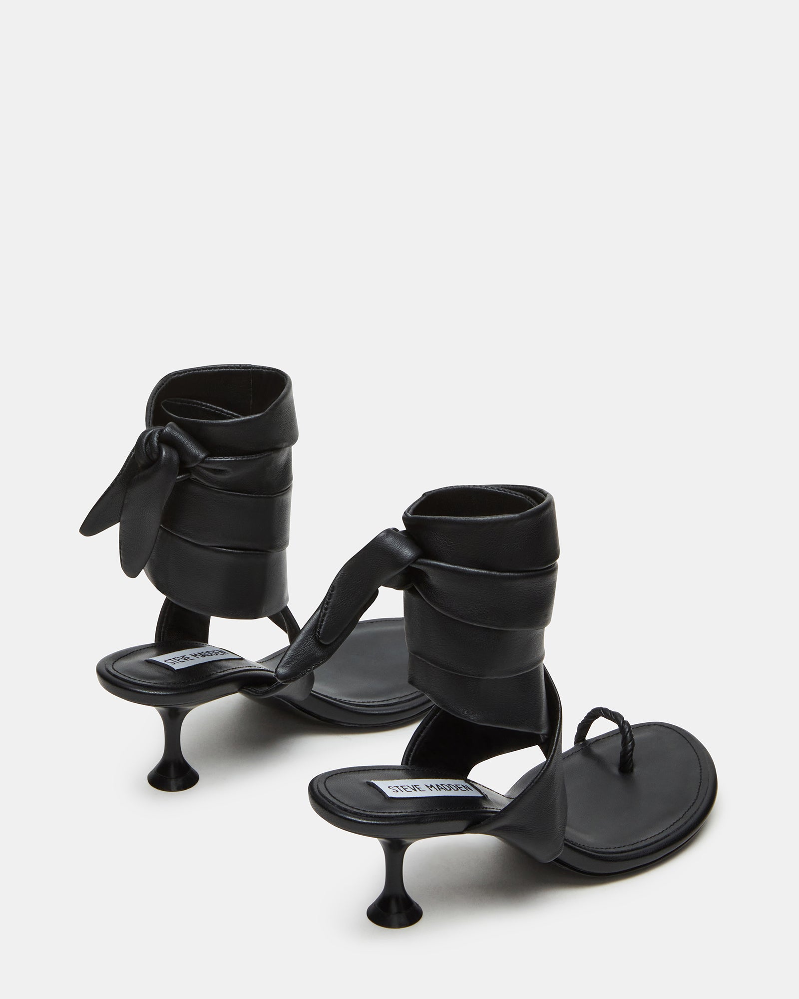 Symone Black Leather