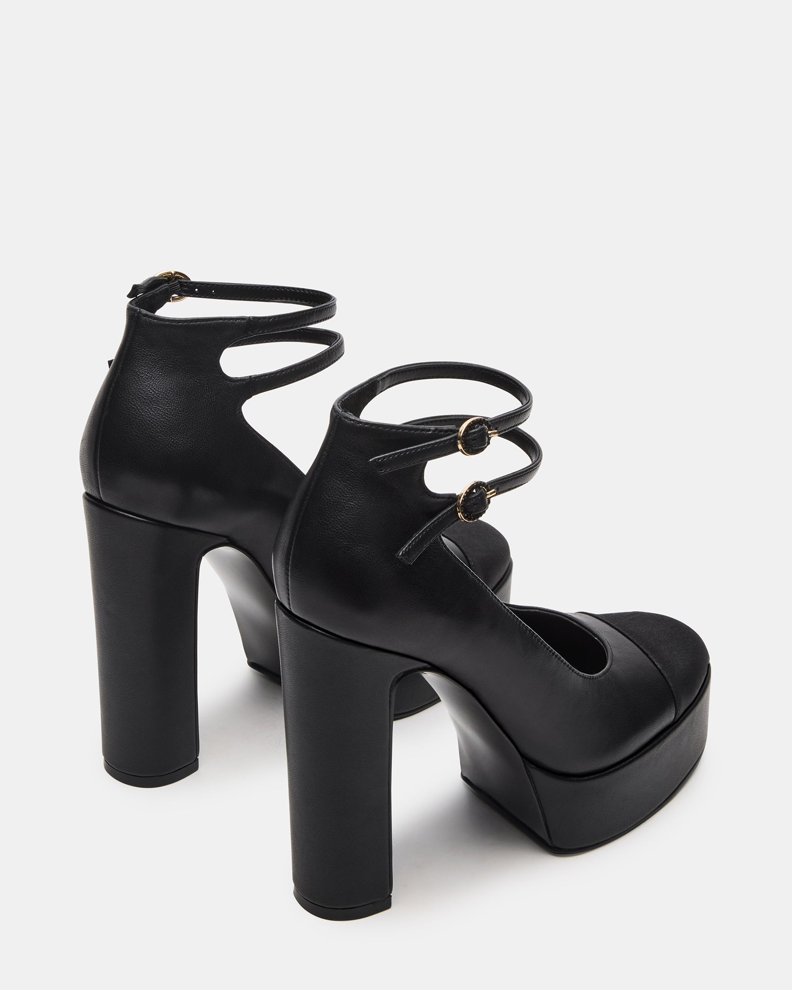 Peyton Black Leather