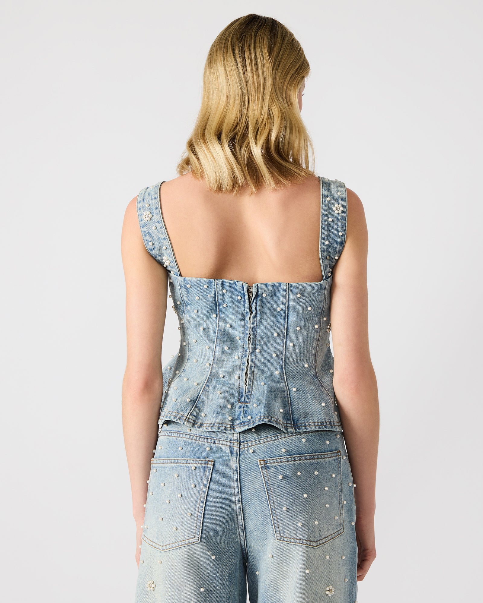 Penelopi Denim Top