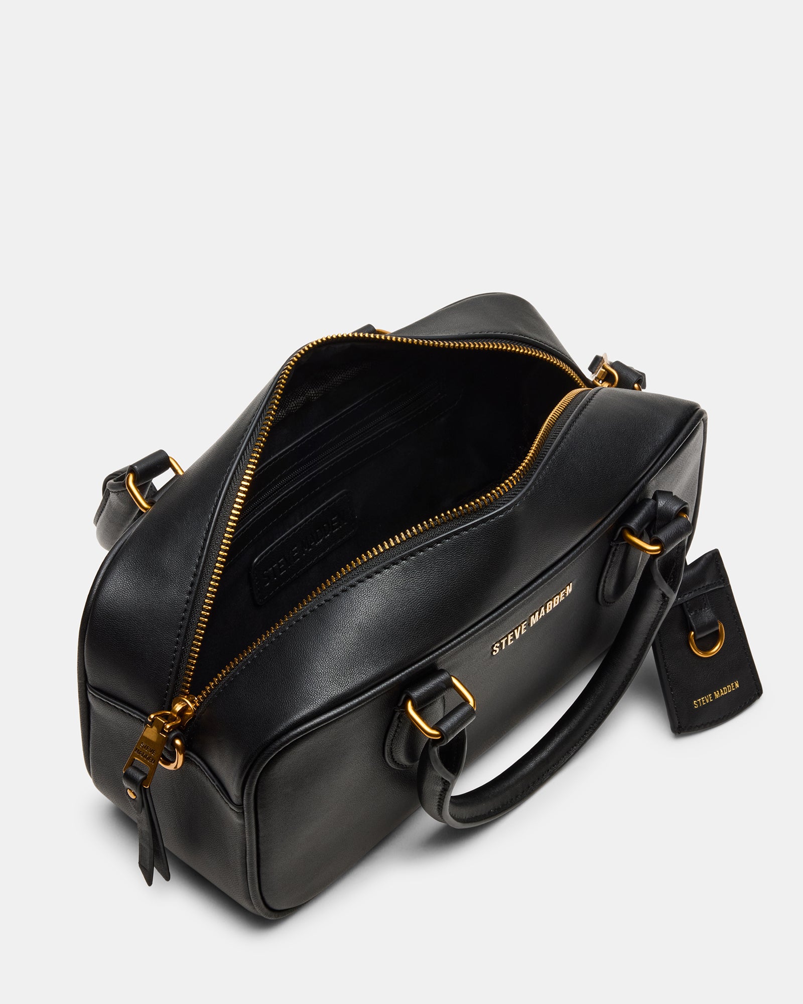 Merit Bag Black Leather
