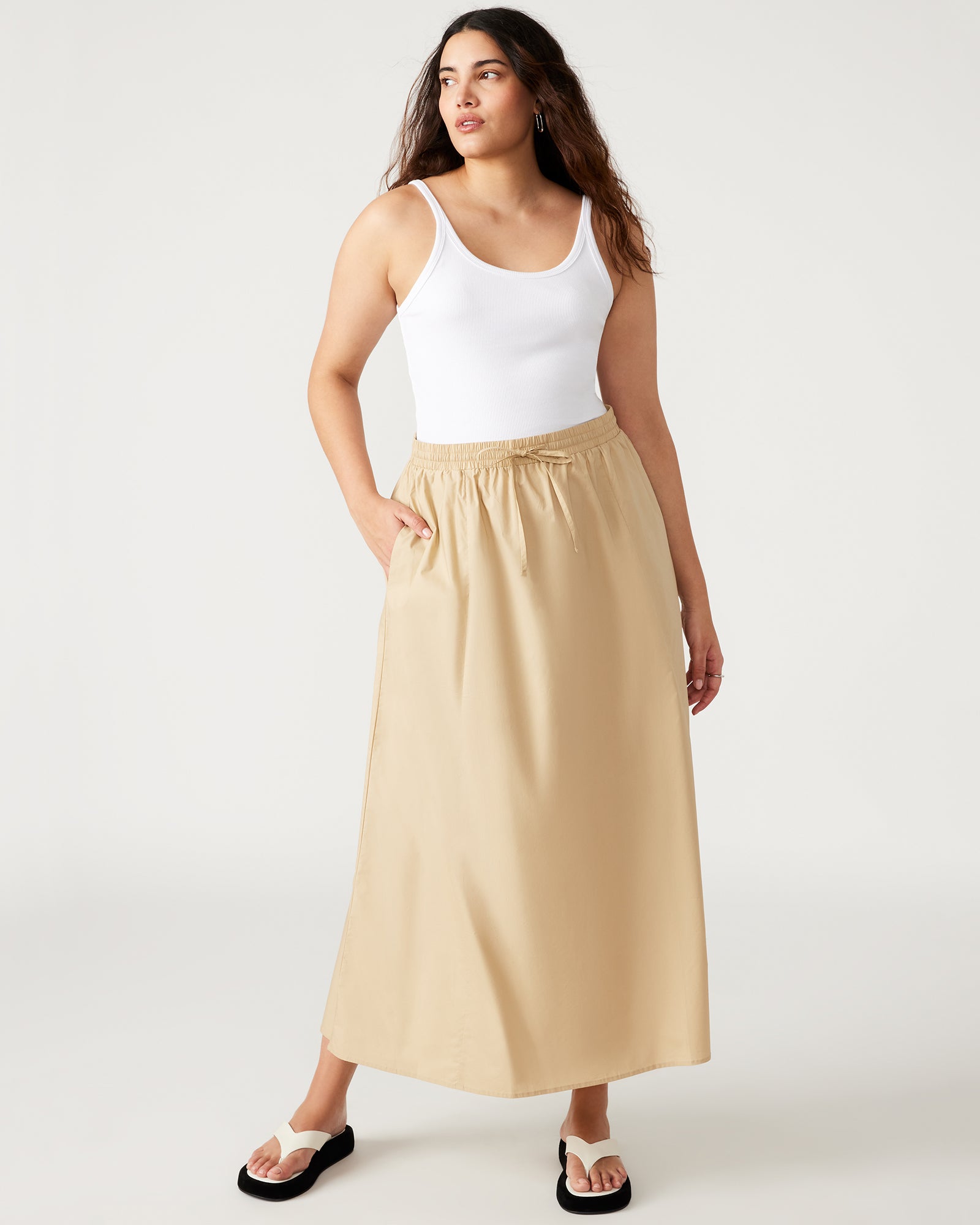 Sunny Skirt Khaki