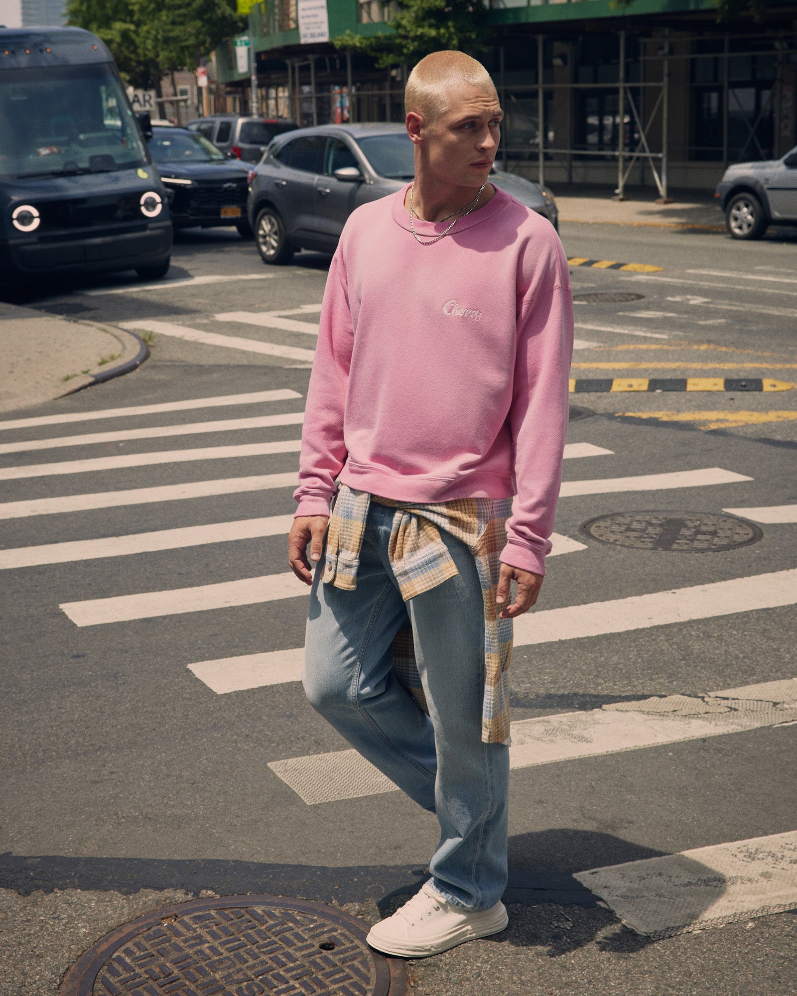 Macrae White Leather