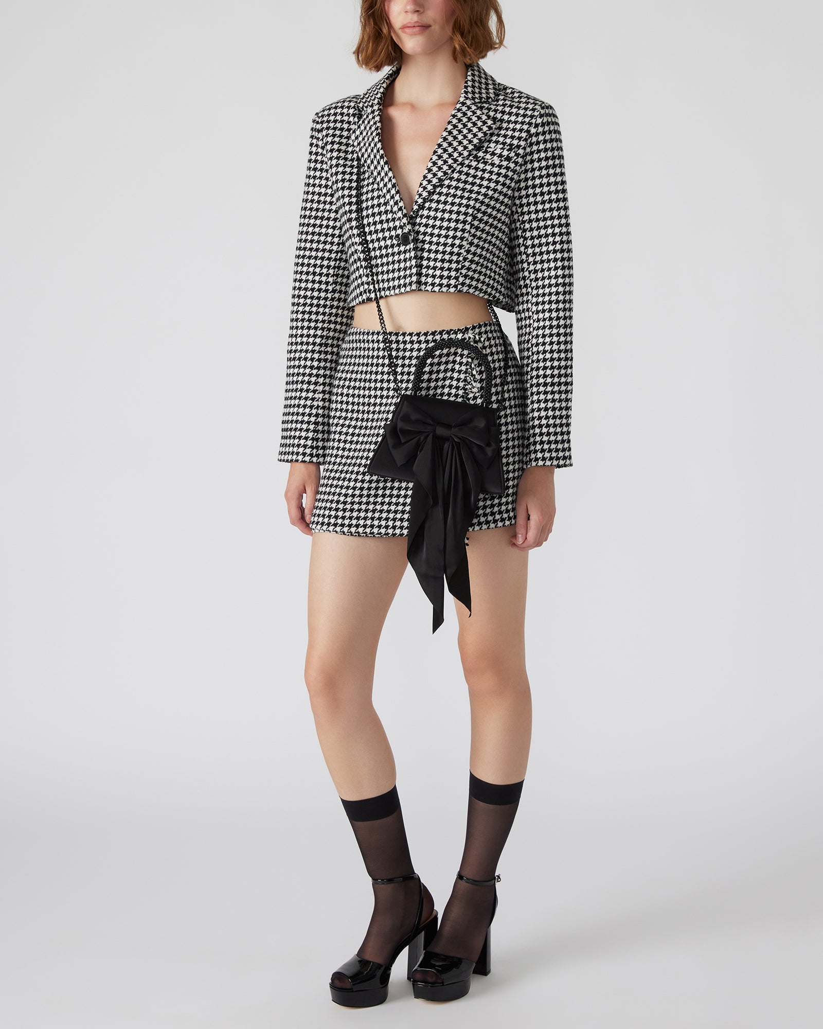 Cosette Bag Black Satin