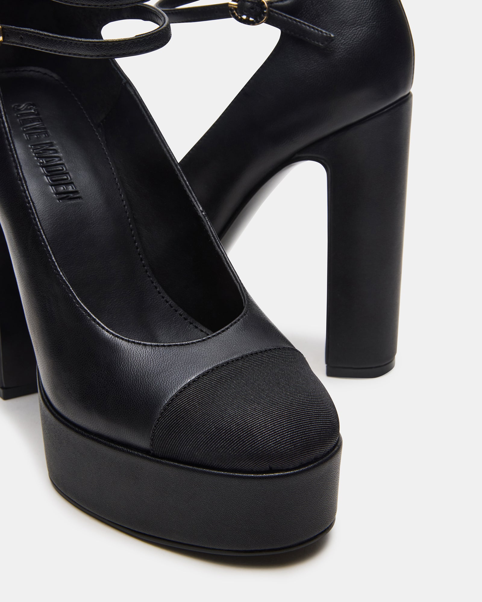 Peyton Black Leather