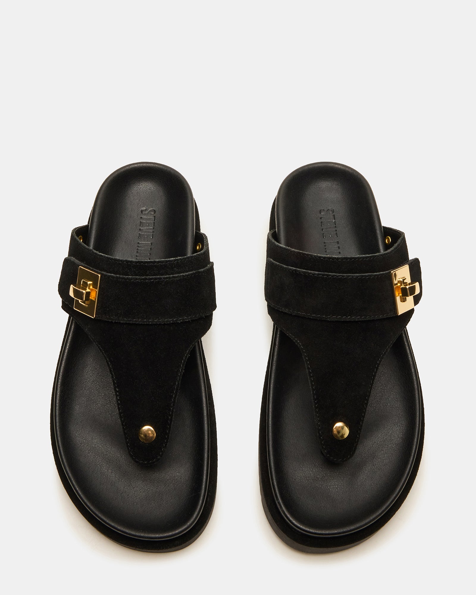 Thona Black Suede