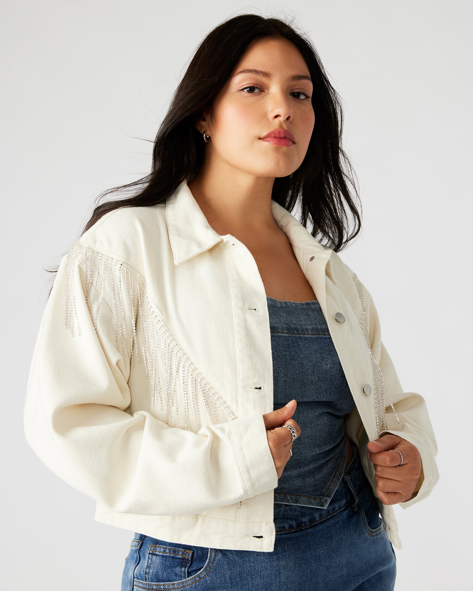 Canyon Denim Jacket Cream