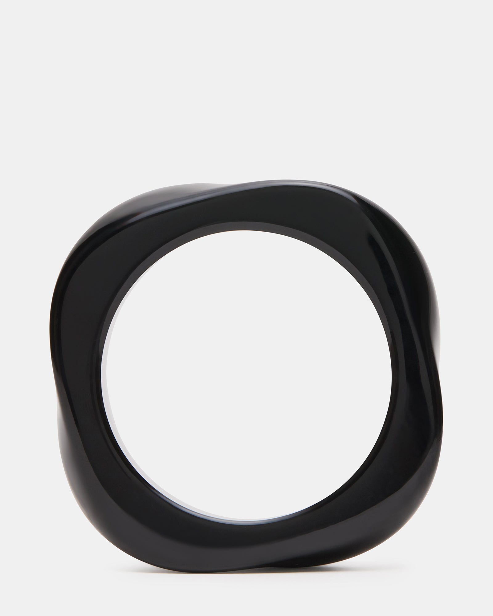 Curved Retro Bracelet Black