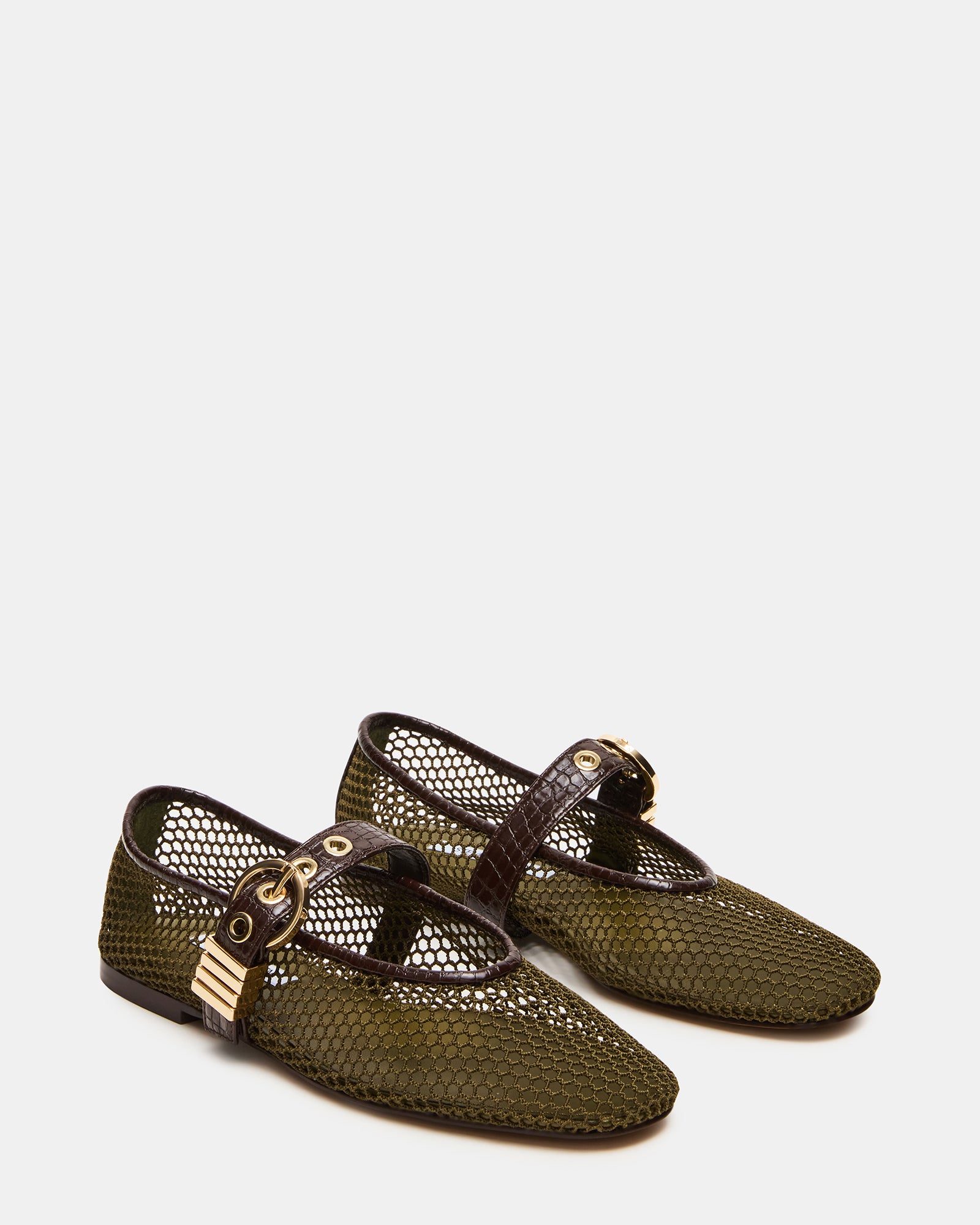 Lucia Olive Mesh