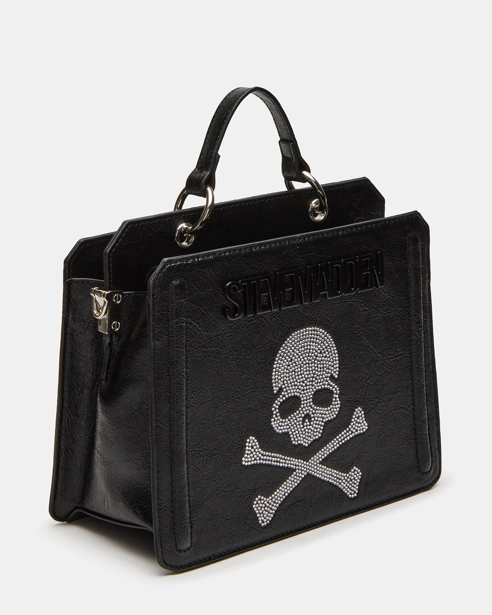 Evelyn Skull Bag Black