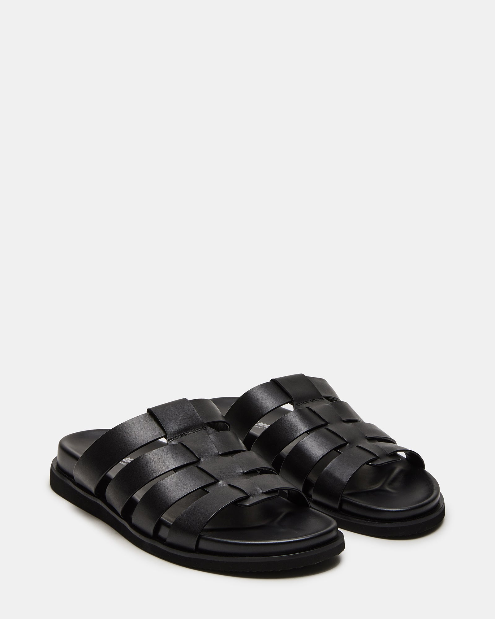 Marvyn Black Leather