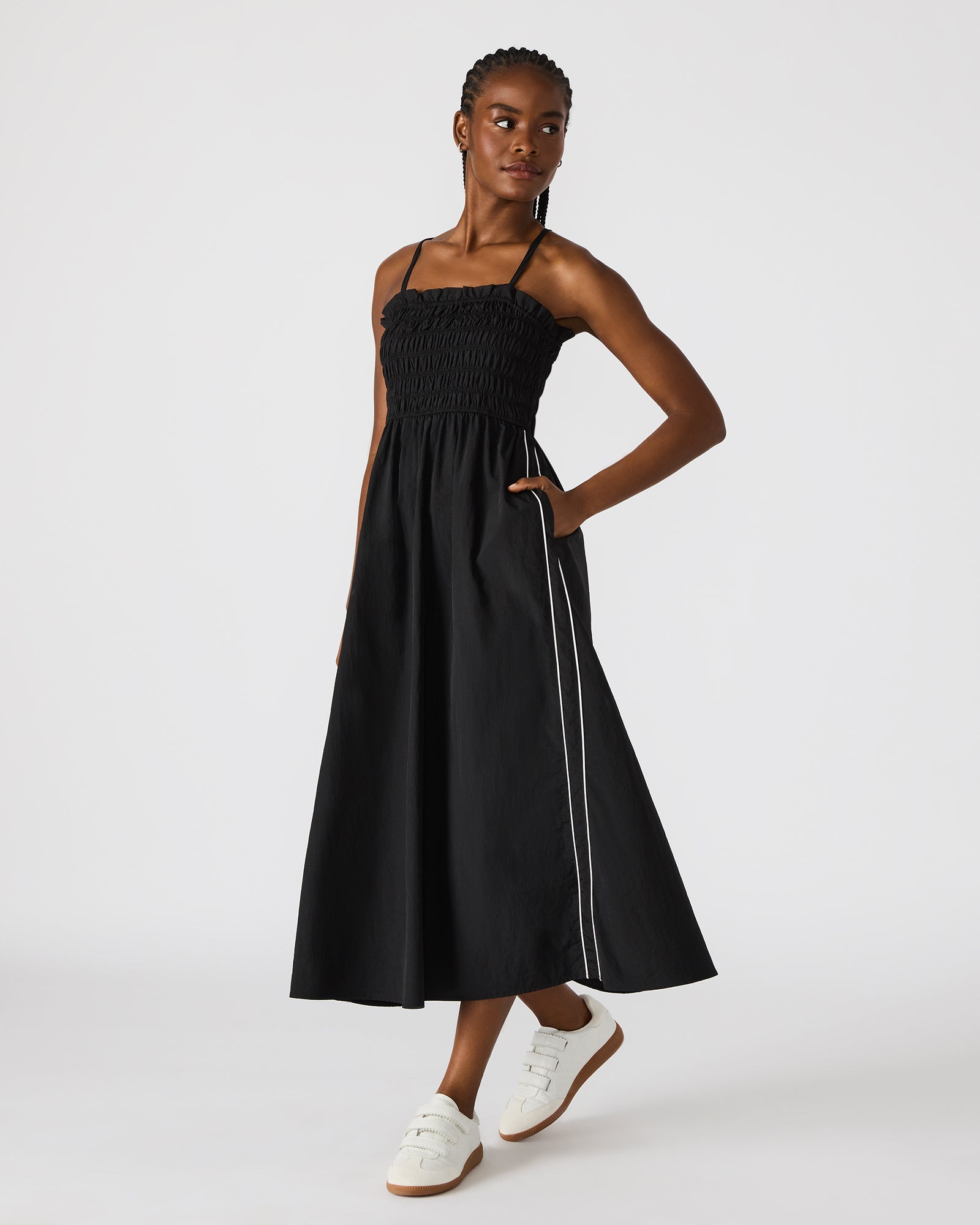 Kit Dress Black/white