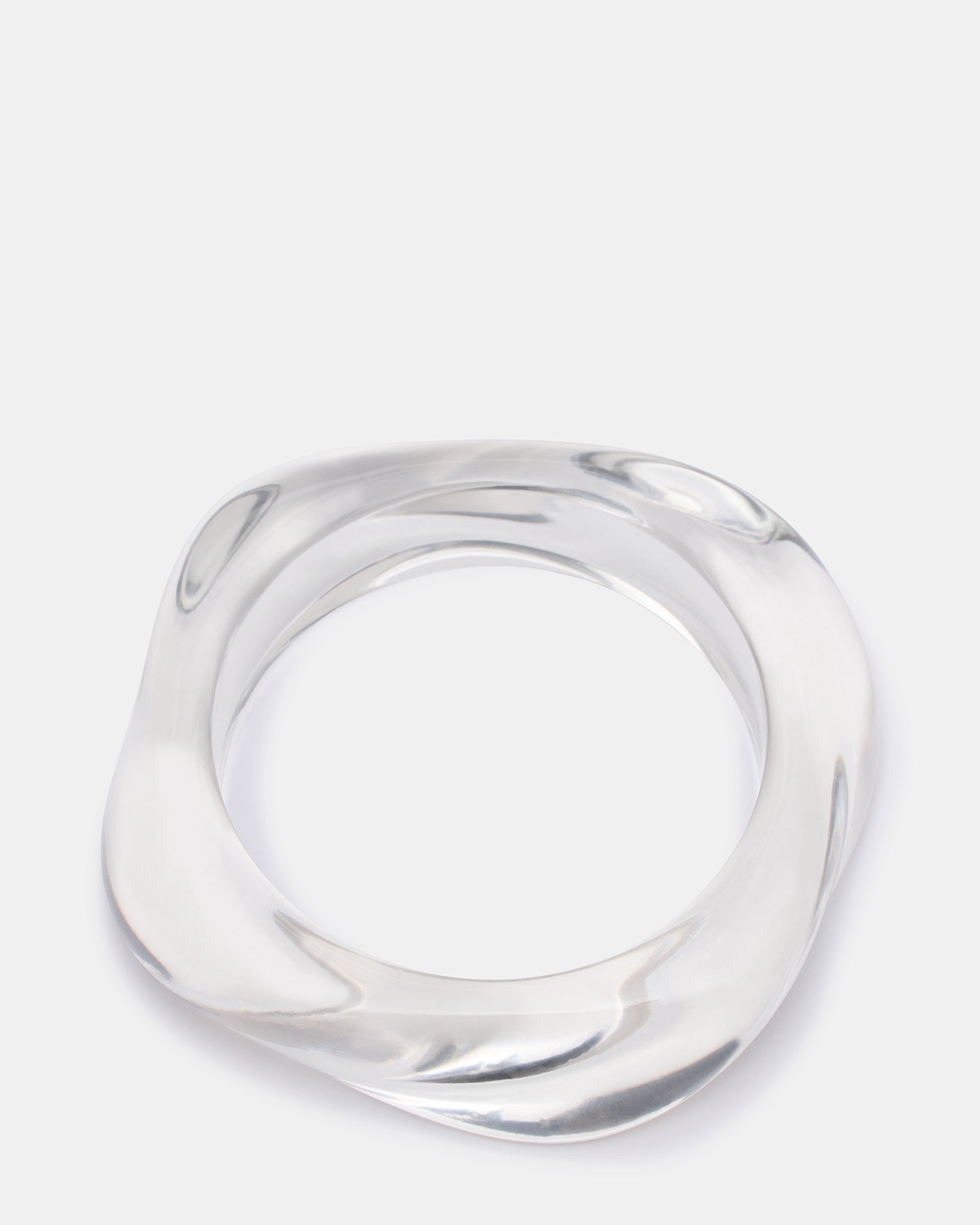 Curved Retro Bracelet Clear