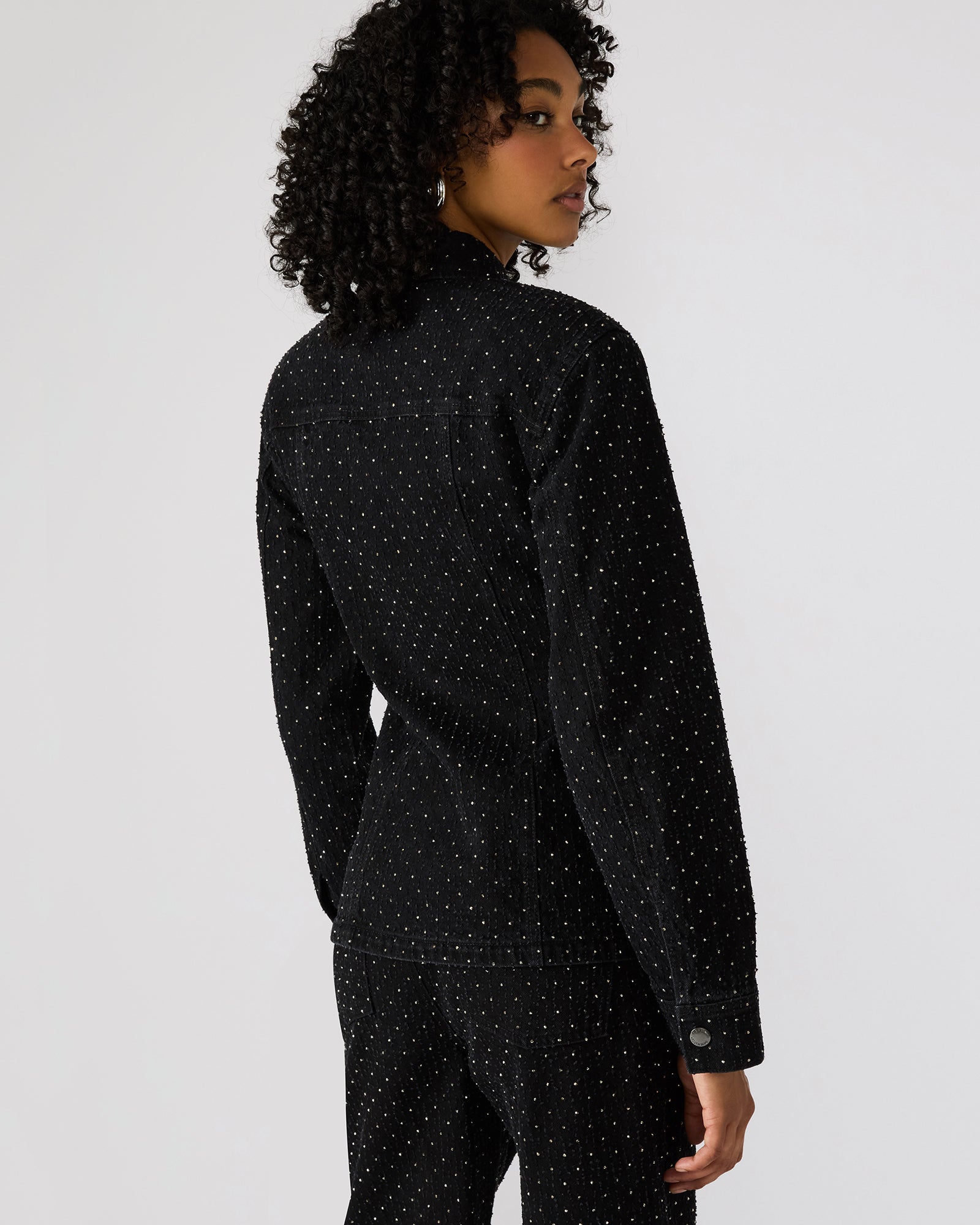 Parc Crystal Jacket Black