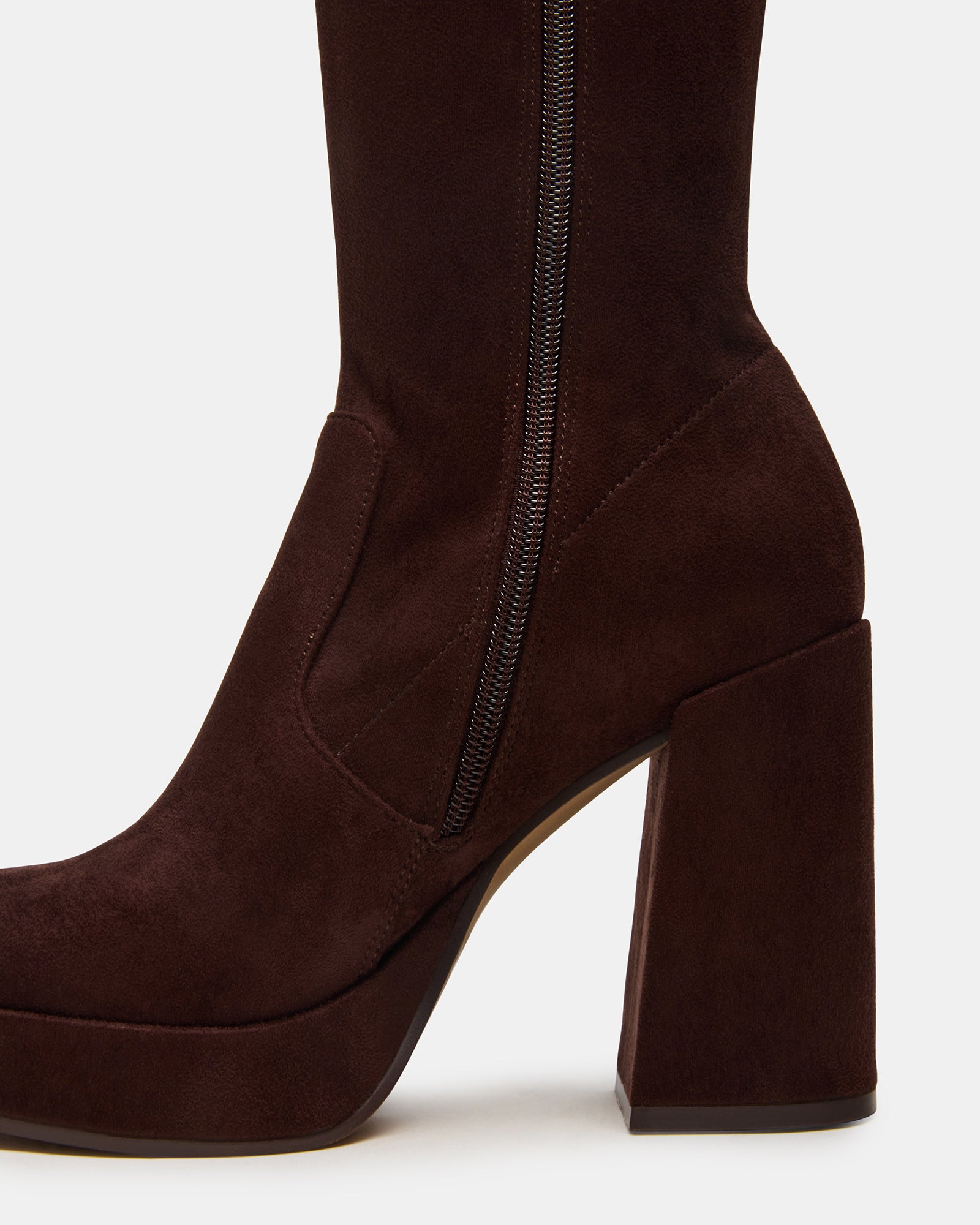 Twain Brown Wide Calf