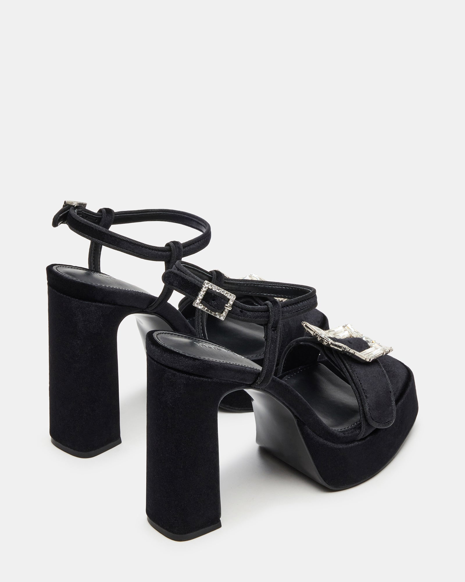 Liandra Buckle Black Velvet