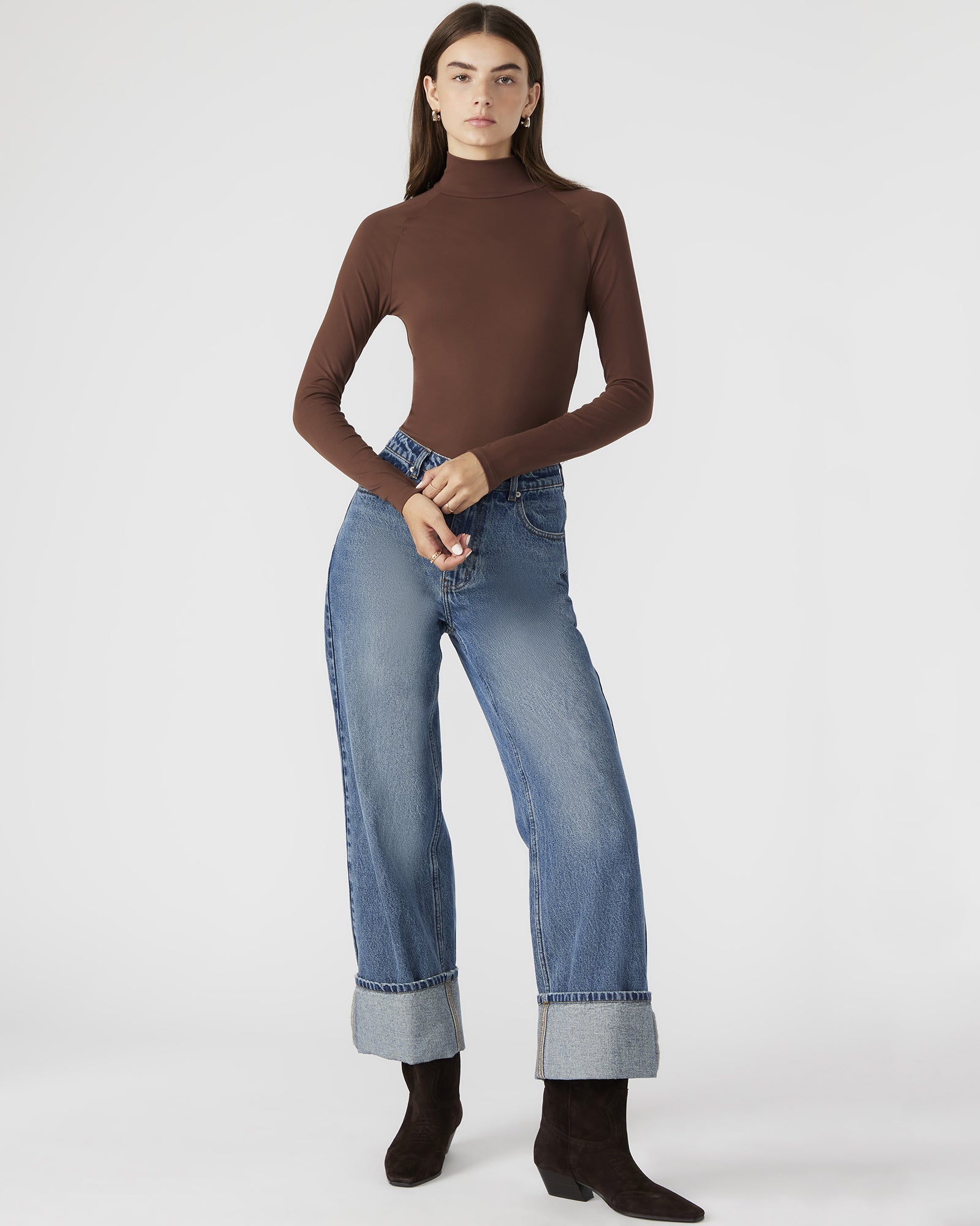 Nelle Bodysuit Brown