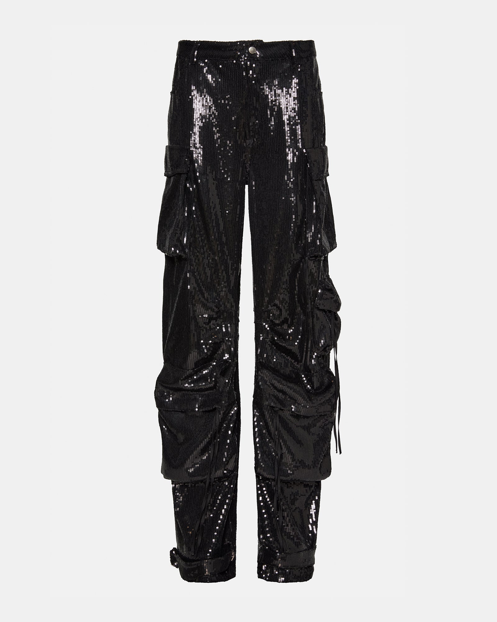 Duo Sequin Pant Black