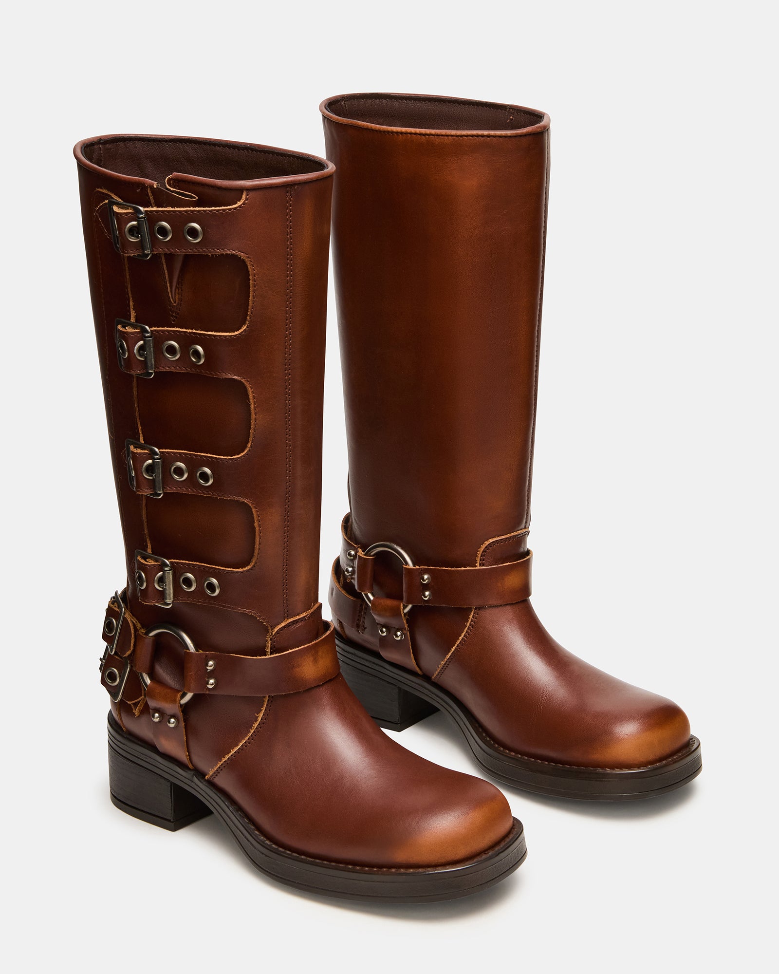 Rocky Cognac Distressed