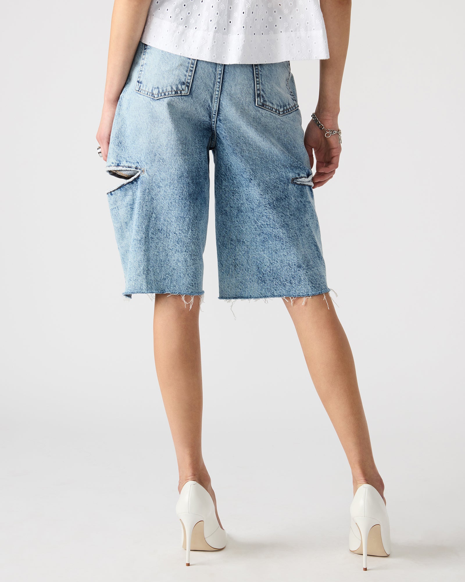 Lange Denim Short