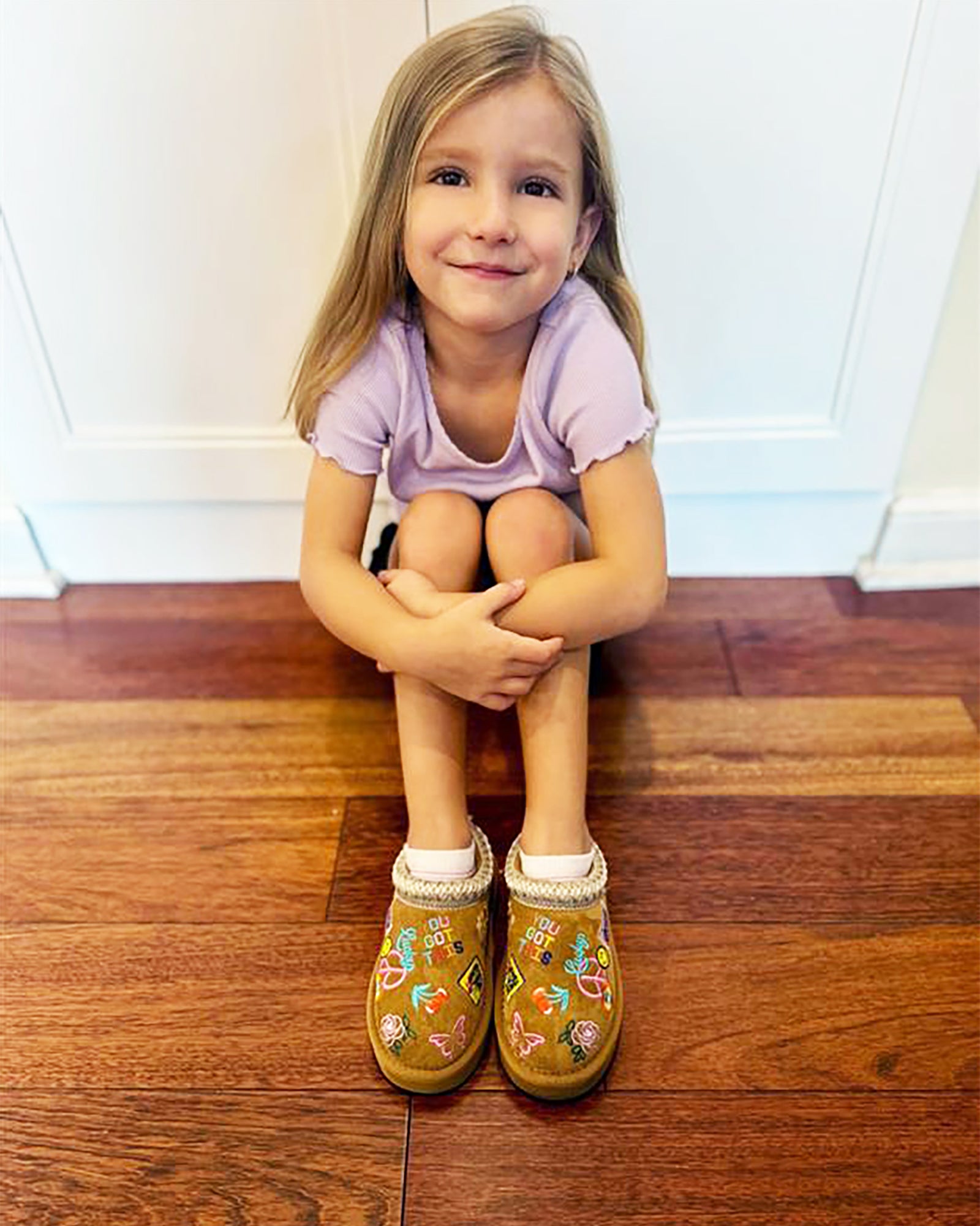 Kids' Selena Cognac Multi