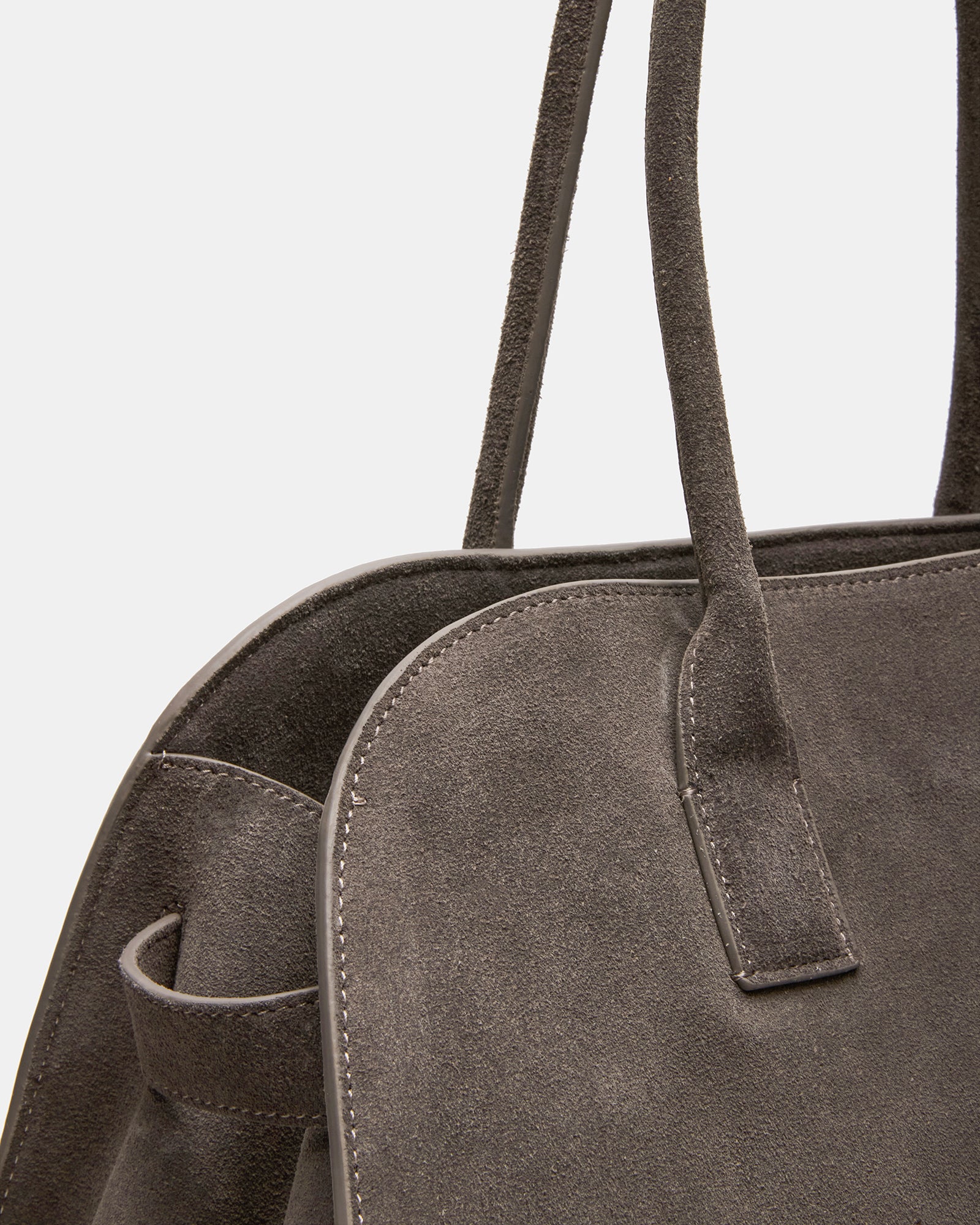 Heidee Bag Grey Suede